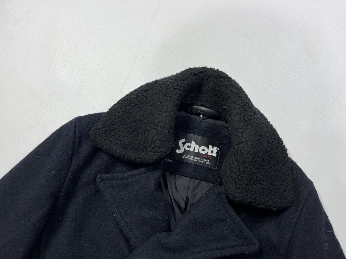 Schott Schott NYC wool coat Size US M / EU 48-50 / 2 - 2 Thumbnail