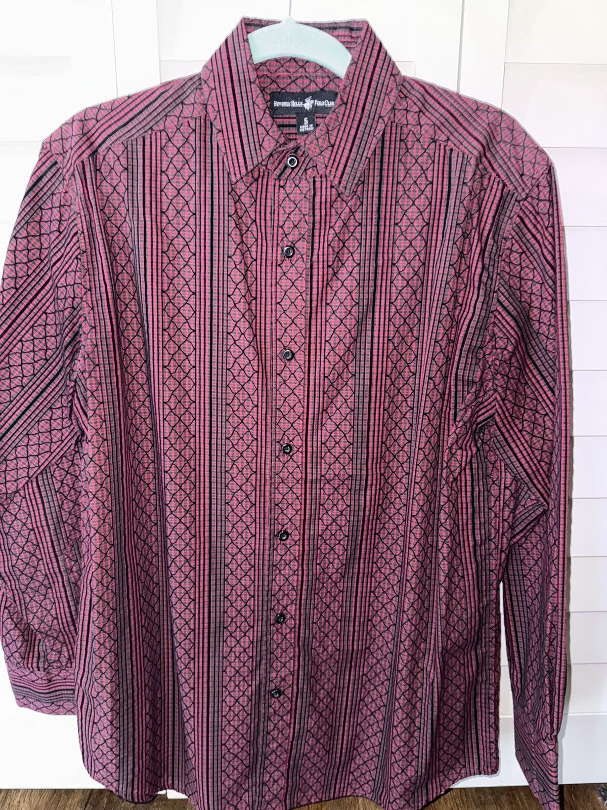 Beverly Hills Polo Club Vintage Beverly Hills Polo Club Black Paisley Button Up Size US S / EU 44-46 / 1 - 5 Thumbnail