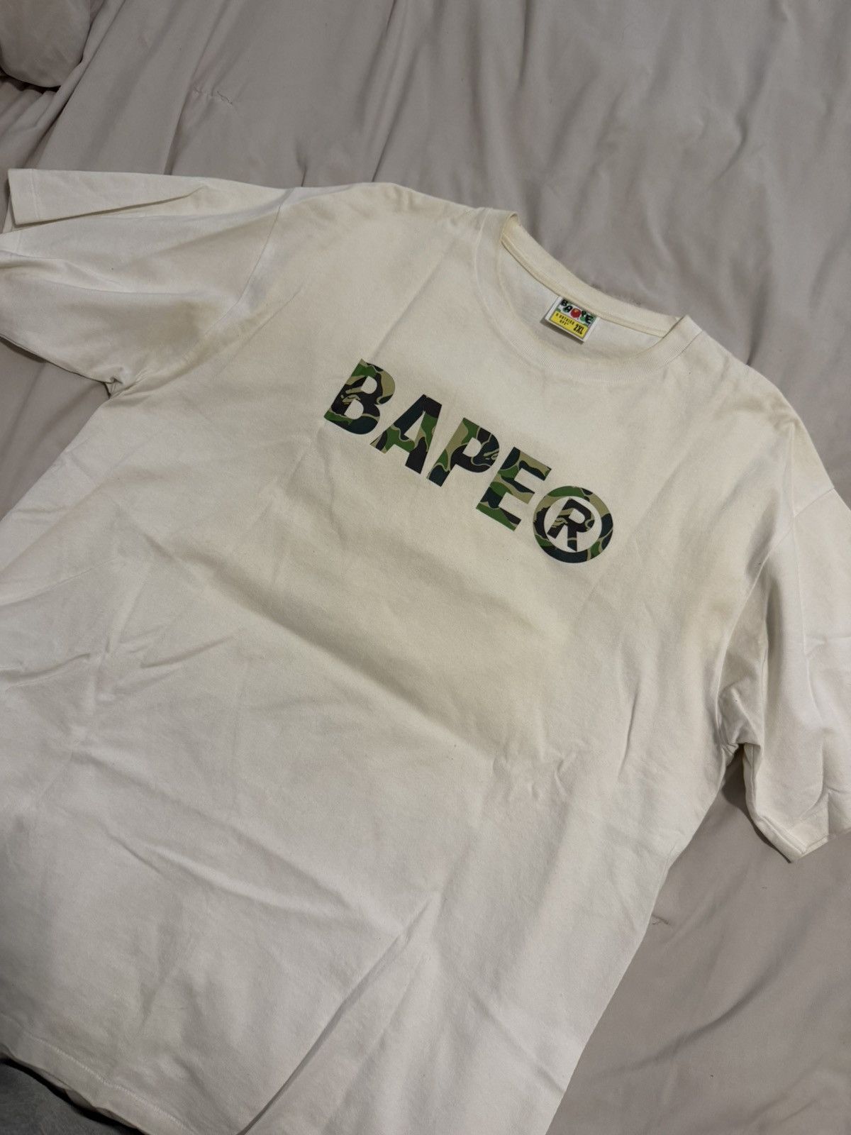 Bape ASNKA green camo t-shirt Size US XXL / EU 58 / 5 - 1 Thumbnail