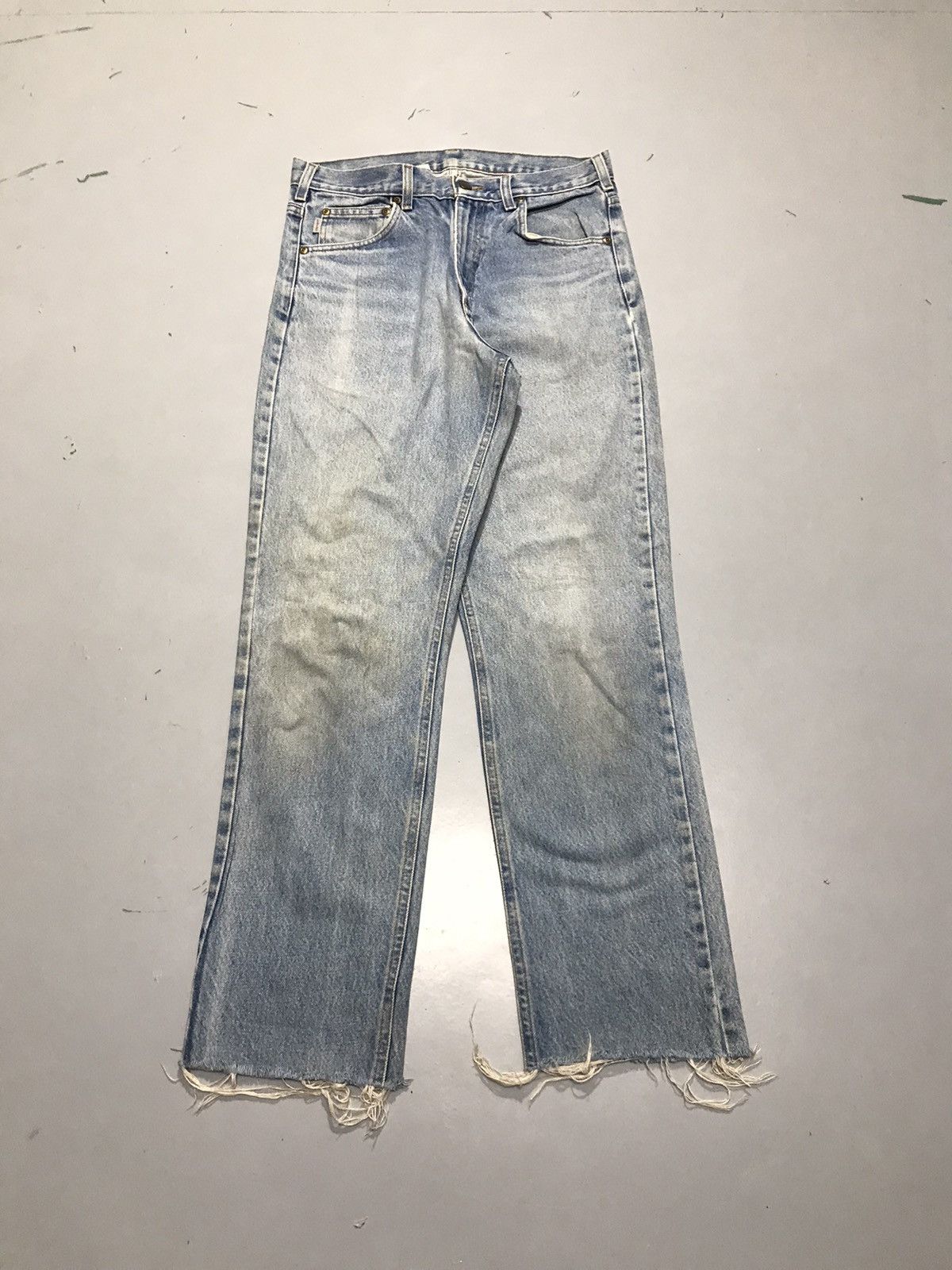 Carhartt Vintage Carhartt B18 DST denim Size US 32 / EU 48 - 1 Thumbnail