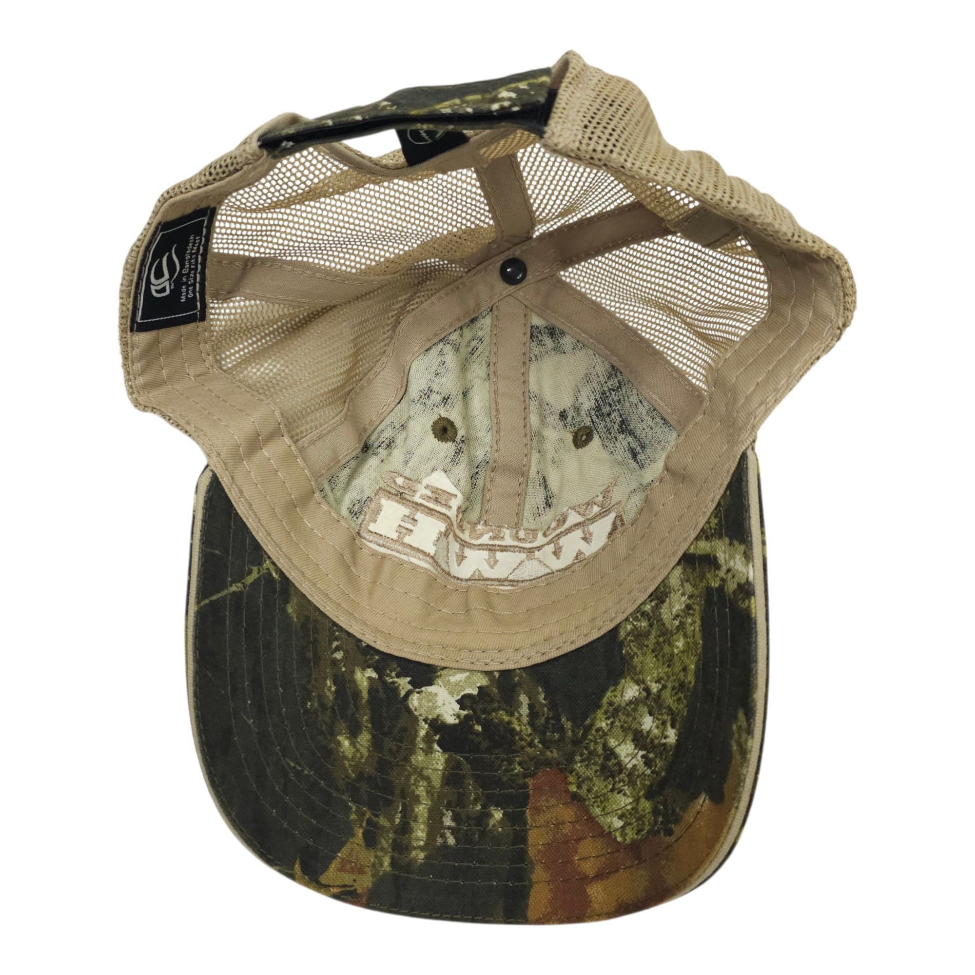 Mossy Oaks Mossy Oak Wounded War Heroes Mesh Back Camo Strapback Cap Size ONE SIZE - 5 Thumbnail
