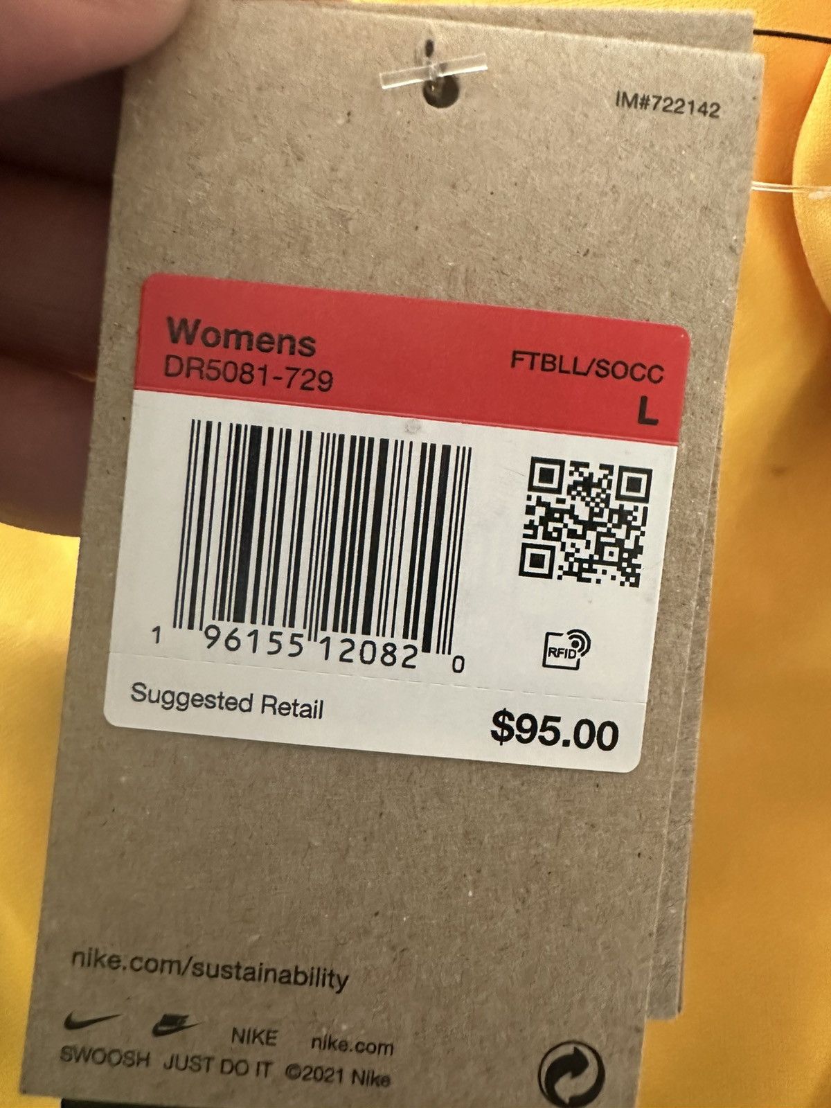 Nike FC Barcelona 4th Women's Nike Jersey 2023/24 Size Large Size L / US 10 / IT 46 - 6 Thumbnail