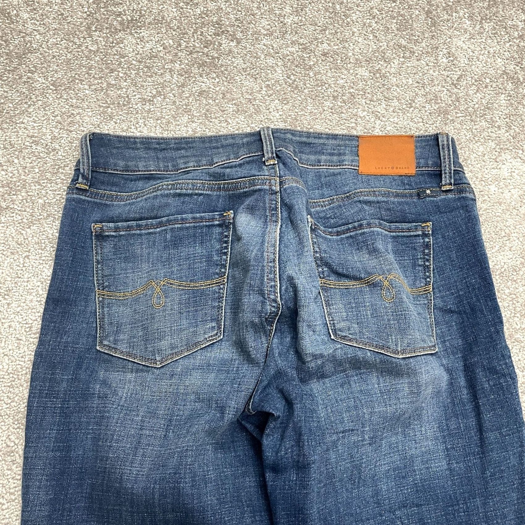 Lucky Brand Lucky Brand Lolita Skinny Denim Jeans Womens 10 / 30 Blue Medium Wash Stretch Jeans Size 32" / US 10 / IT 46 - 3 Thumbnail