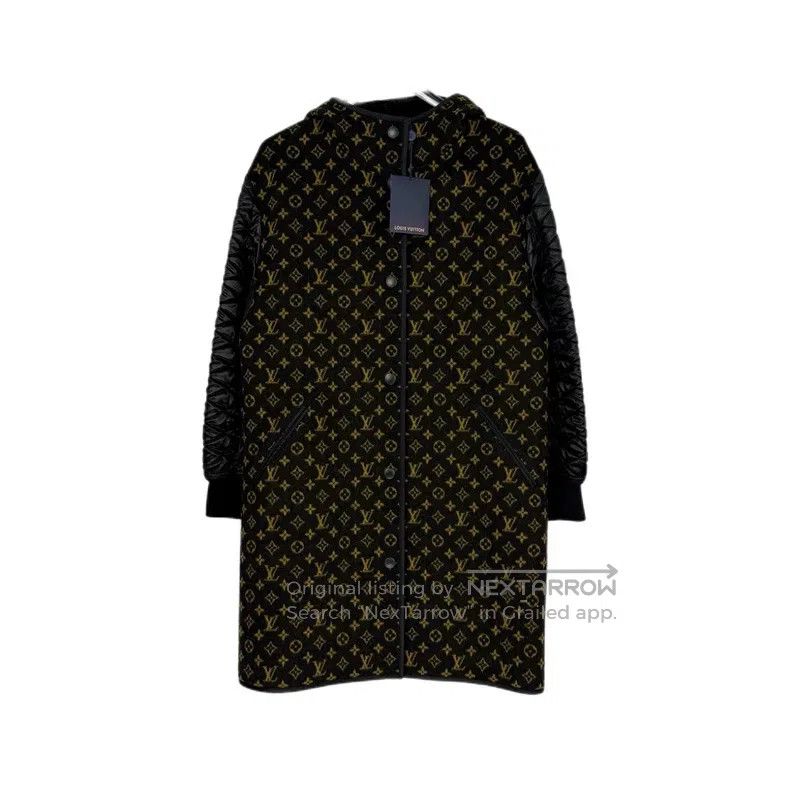 Louis Vuitton Louis Vuitton Black and yellow full logo patchwork design Size XS / US 0-2 / IT 36-38 - 1 Thumbnail