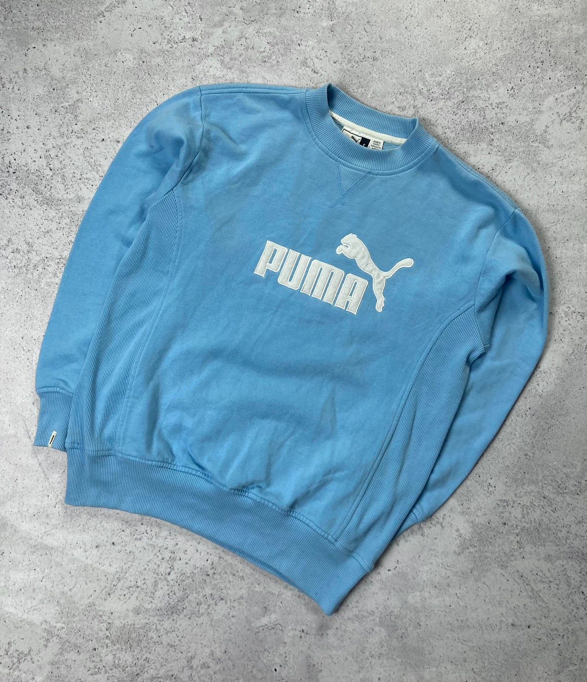 Pre-owned Puma X Vintage Puma Vintage 90's Sweatshirt Blue