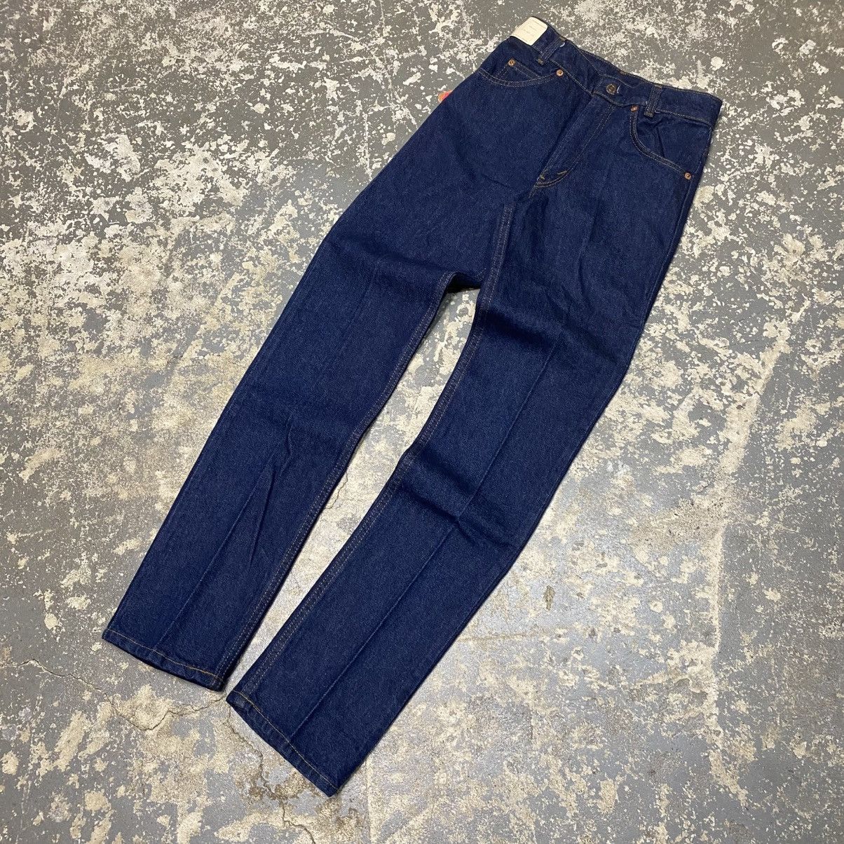 Levi's × Vintage Vintage Levi’s Straight Leg 709-0216 80s Denim Jeans USA NWT Size US 27 - 4 Thumbnail