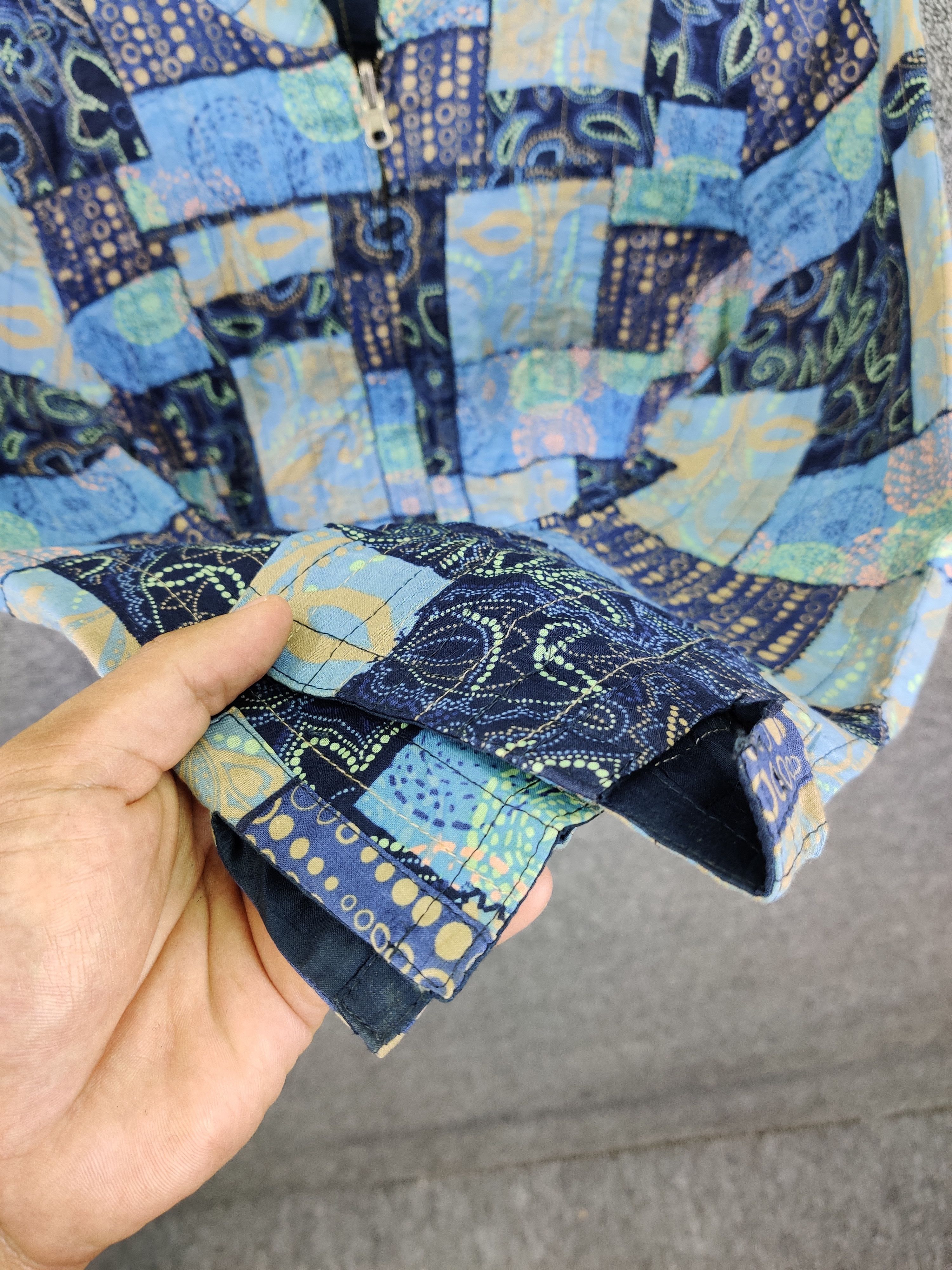 The Unbranded Brand Patchwork Boro Quilted Reversible Jacket Like Kapital Size US M / EU 48-50 / 2 - 10 Thumbnail
