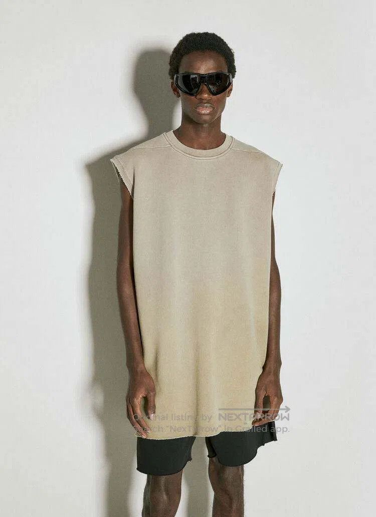 Rick Owens Rick Owens Contrast Seam Short Sleeve Vest Size US M / EU 48-50 / 2 - 7 Thumbnail