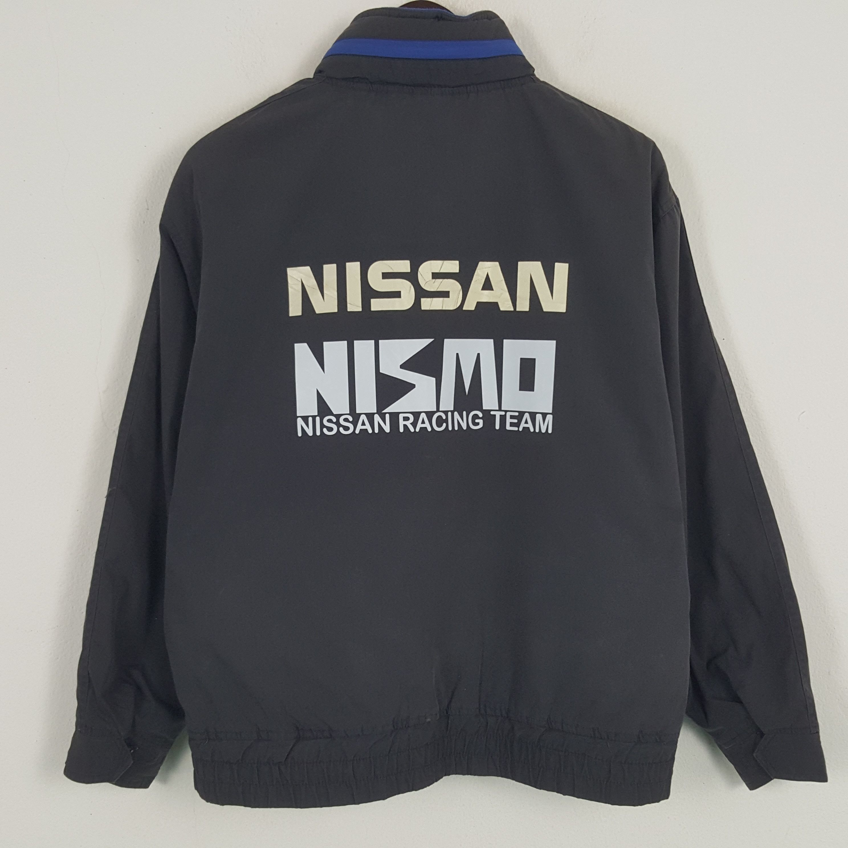 Japanese Brand × Vintage Vintage Nismo Nissan Racing Team Custom Bomber Jacket Size US L / EU 52-54 / 3 - 1 Thumbnail