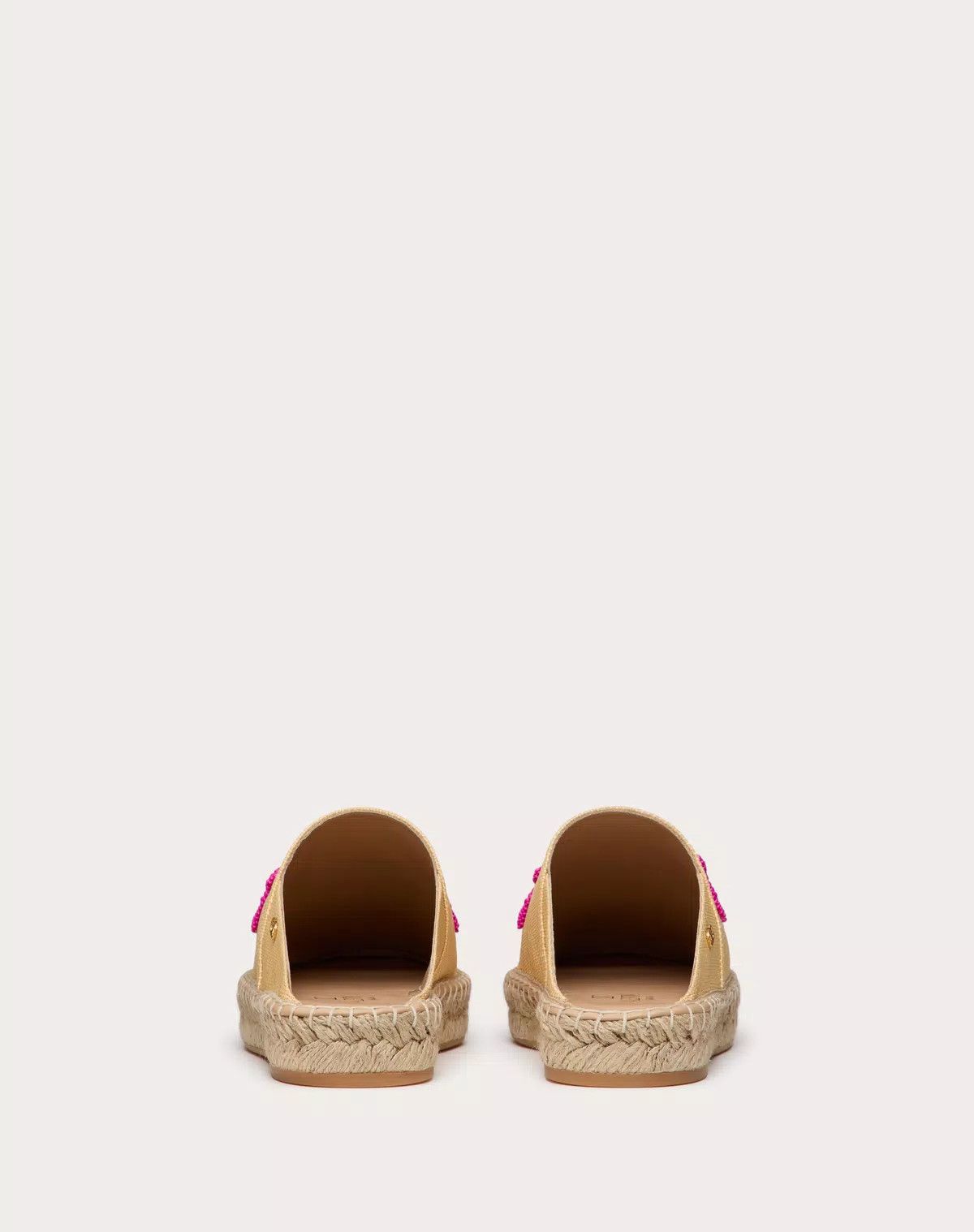 Valentino o1s1wg110625 Escape Mule Raffia With Starfish in Beige/Tan Size US 6 / IT 36 - 3 Thumbnail