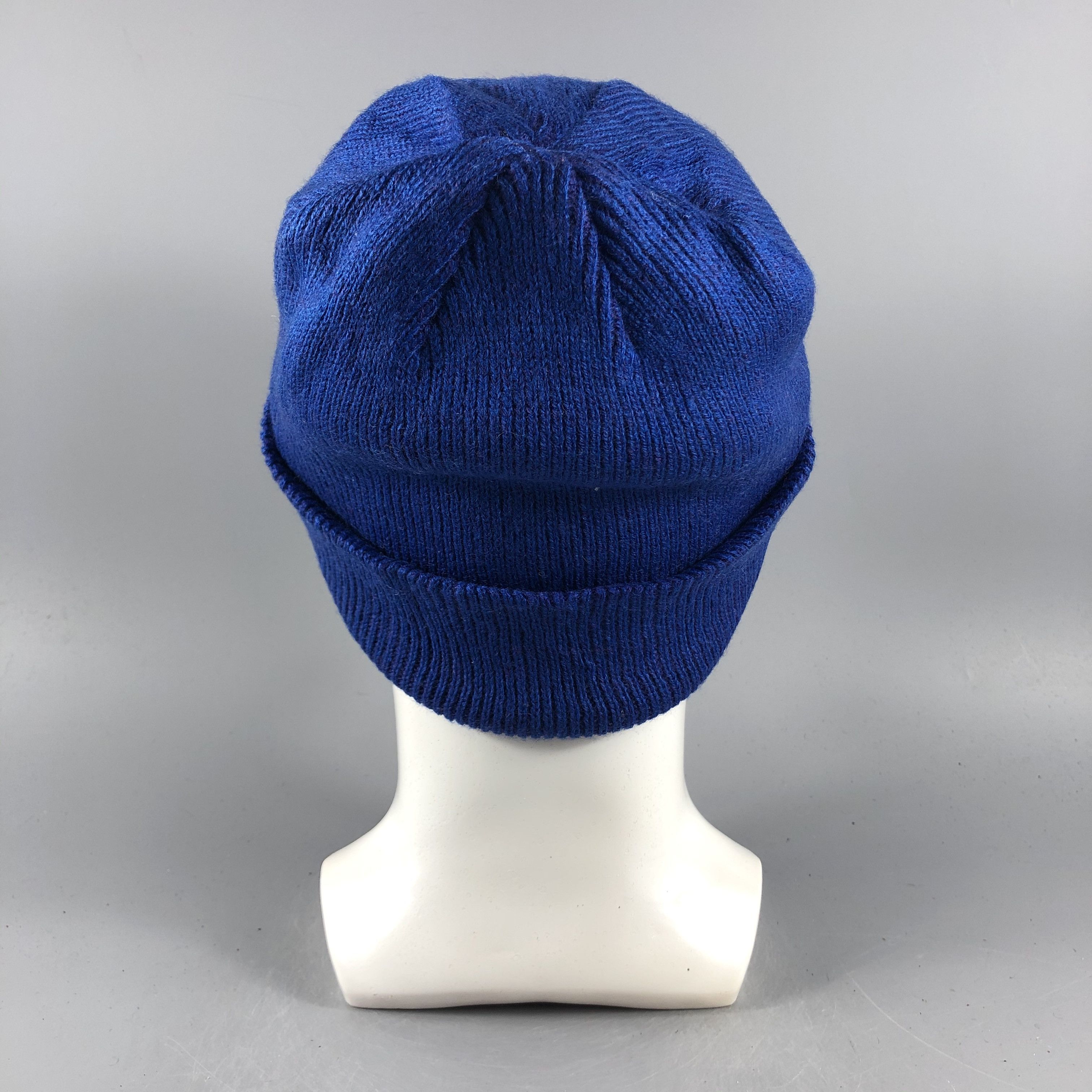 Vintage New York Minimalist Beanie Snow Hat Snow Cap -D044 Size ONE SIZE - 2 Thumbnail