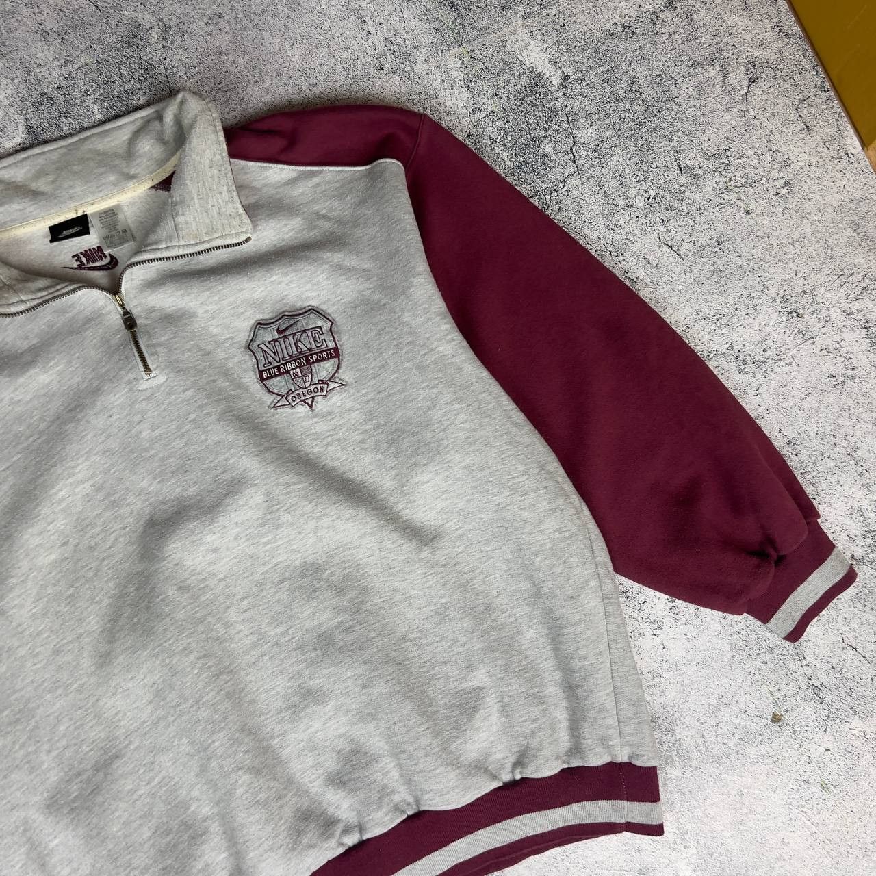 Nike Vintage Nike Oregon 1/3 Zip Sweatshirt Men's Size XXL Size US XXL / EU 58 / 5 - 3 Thumbnail