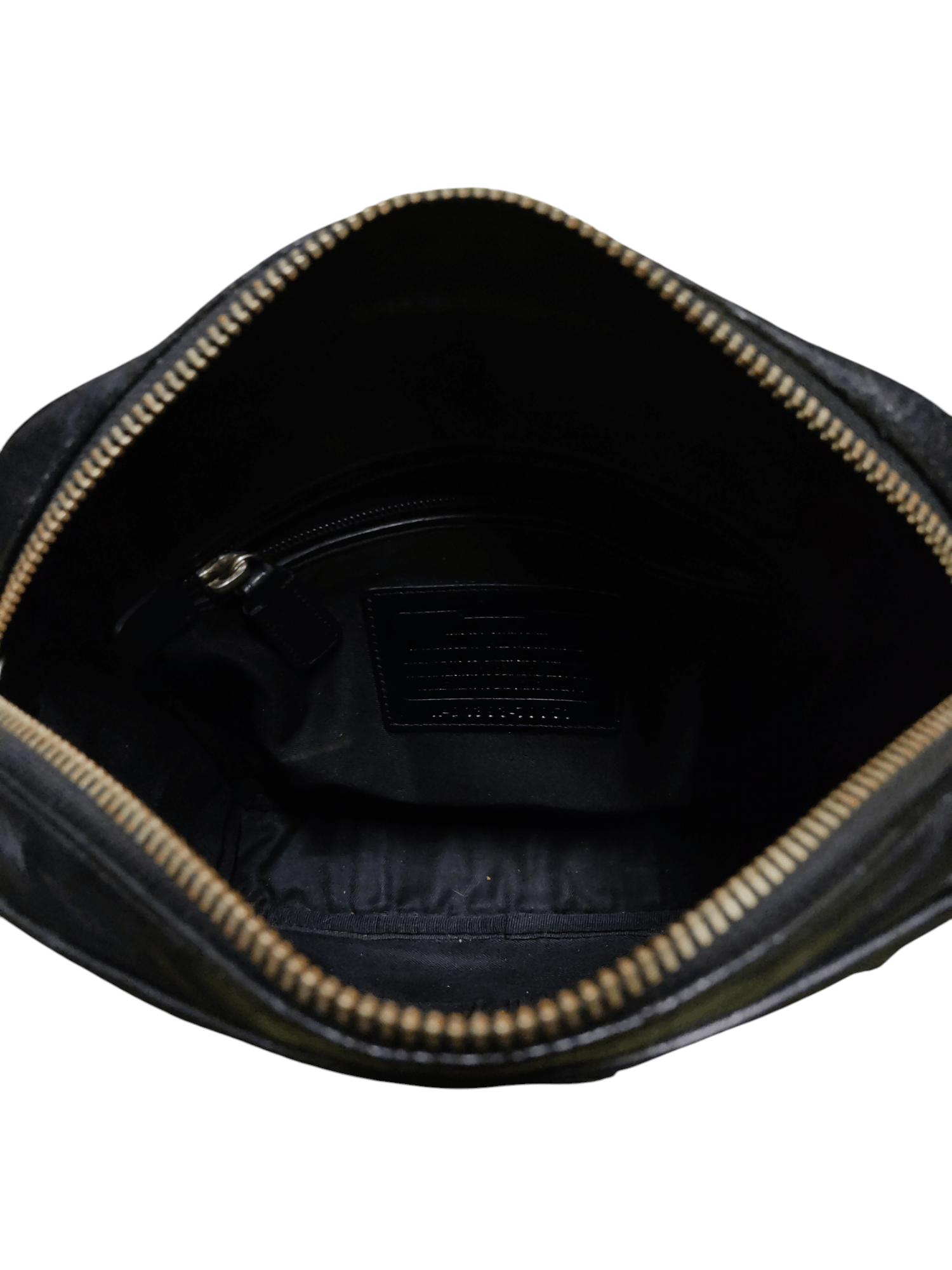 Coach Coach Bleecker OP Art Embossed Leather Large Flight Bag Size ONE SIZE - 12 Thumbnail
