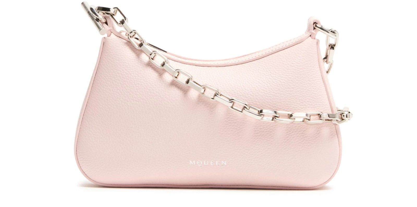 Alexander McQueen Alexander McQueen T-Bar Mini Rose Leather Pouch New Size ONE SIZE - 1 Thumbnail