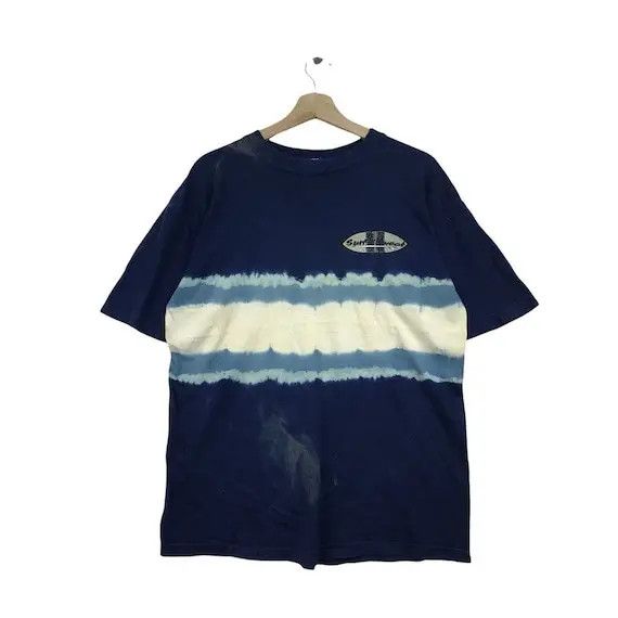 Vintage Vtg SURF & SWEAT CLASSICS Painting Logo Surfing Tee Shirt Size US M / EU 48-50 / 2 - 1 Thumbnail