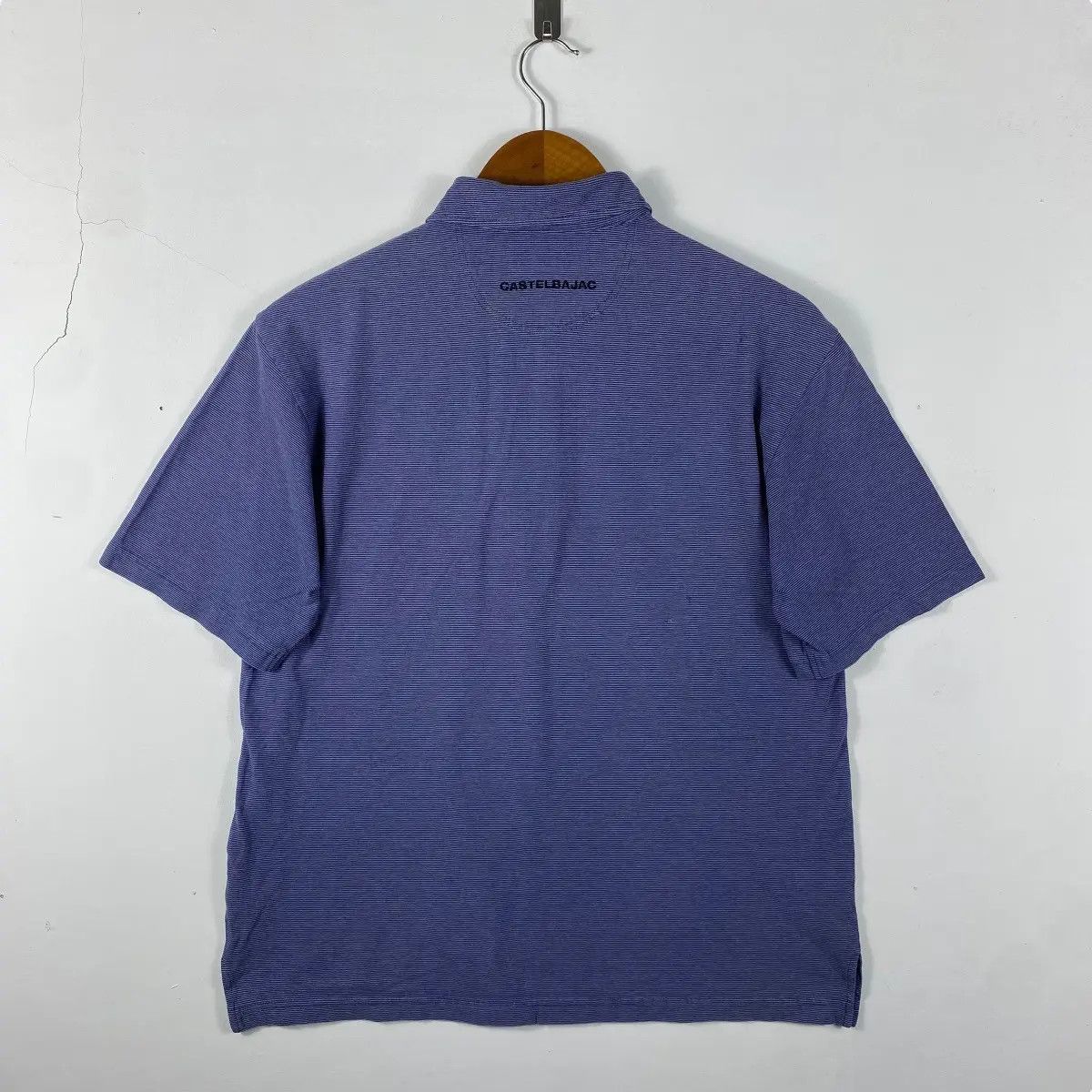 Jean Charles De Castelbajac Vintage 00's CASTELBAJAC SPORT Half-Zipper Pocket Polo Shirt Size US M / EU 48-50 / 2 - 5 Thumbnail
