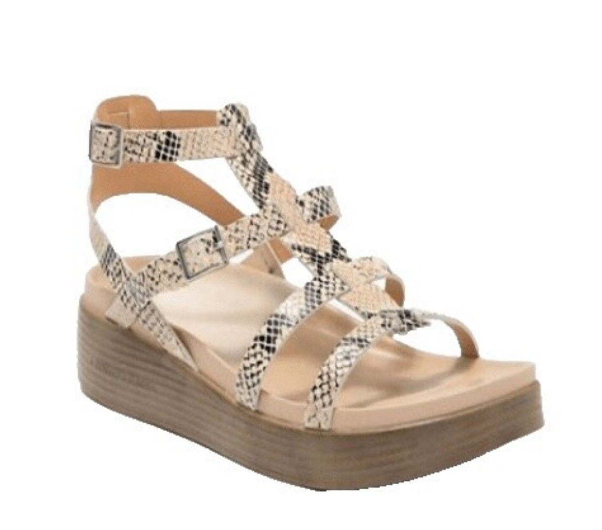 Donald Pliner Donald Pliner Fritz Leather Platform Sandal Size US 9.5 / IT 39.5 - 1 Thumbnail