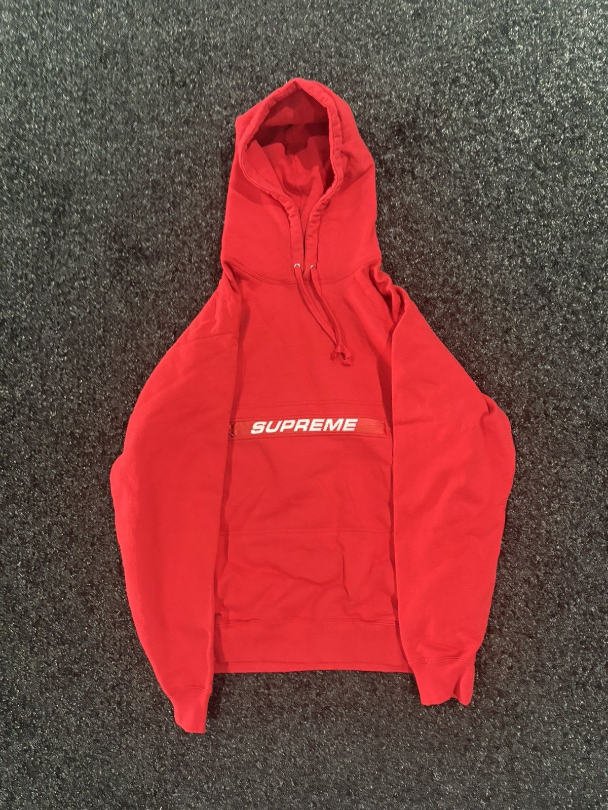 Supreme Zip Pouch Hoodie | Grailed