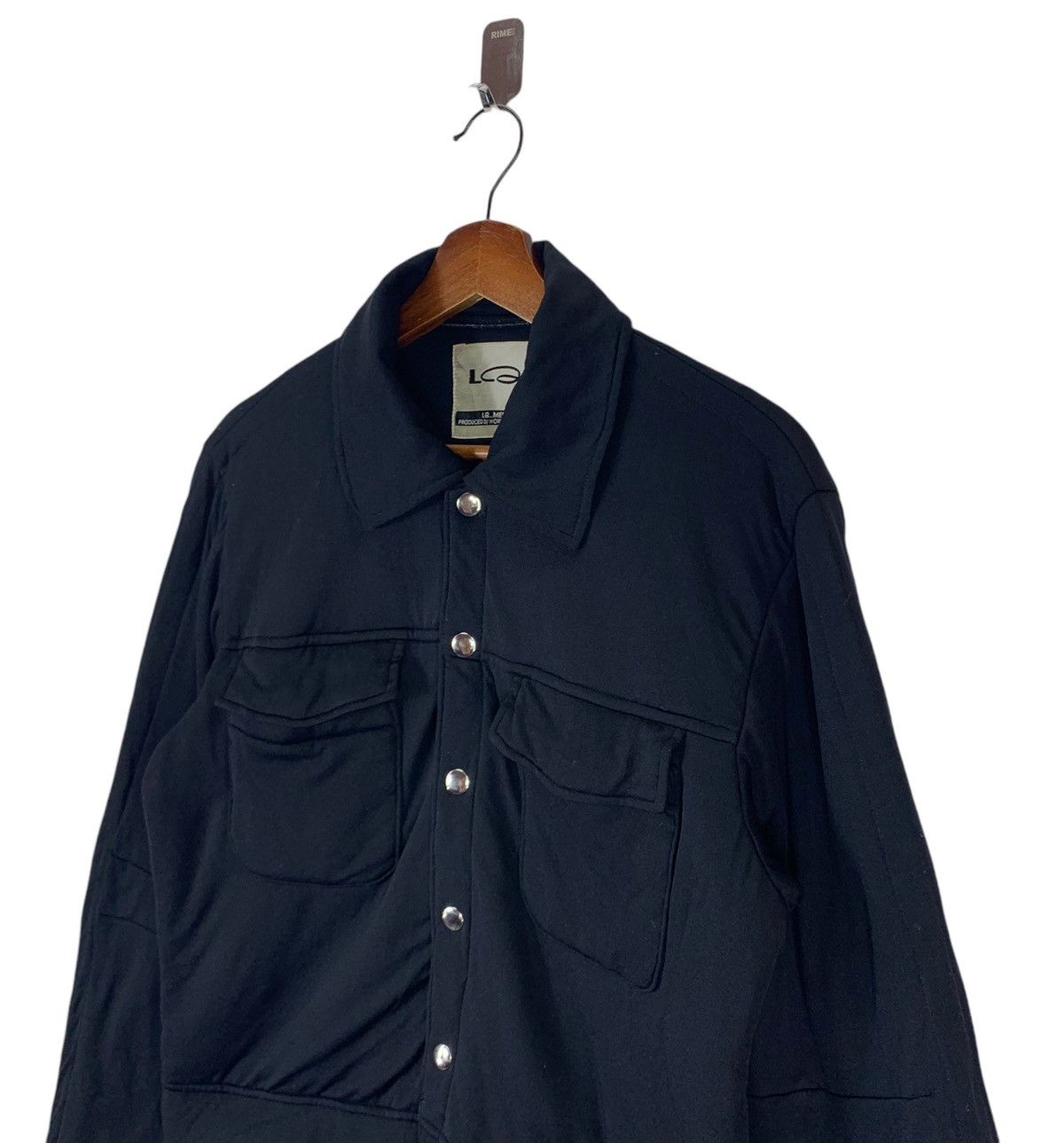 Yohji Yamamoto VINTAGE LQ YOHJI YAMAMOTO SNAP BUTTON JACKET Size US M / EU 48-50 / 2 - 4 Thumbnail