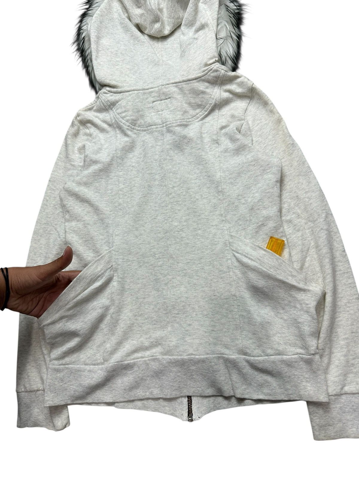 Beauty Beast B DONNA JAPANESE BRAND FUR ZIP HOODIE IFSIXWASNINE LGB STYLE Size XS / US 0-2 / IT 36-38 - 7 Thumbnail