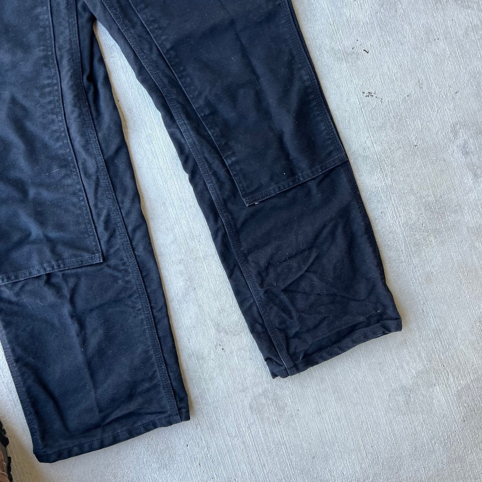 Carhartt × Vintage Carhartt black double knee work wear carpenter pants Size US 26 / EU 42 - 4 Thumbnail