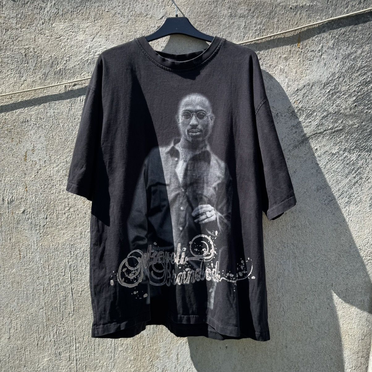 Makaveli × Vintage Vintage Makaveli Branded Oversized Washed Tupac Tshirt XXL Size US XXL / EU 58 / 5 - 1 Thumbnail