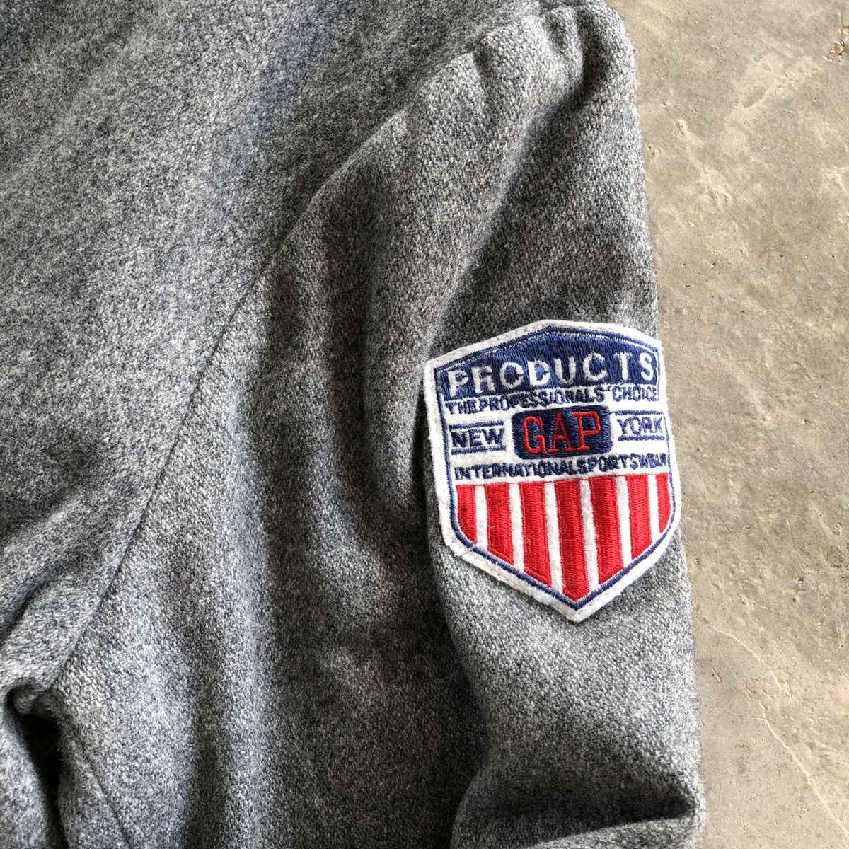 Gap × Vintage GAP New York Double Breasted Wool Pea Coat Size US M / EU 48-50 / 2 - 6 Thumbnail