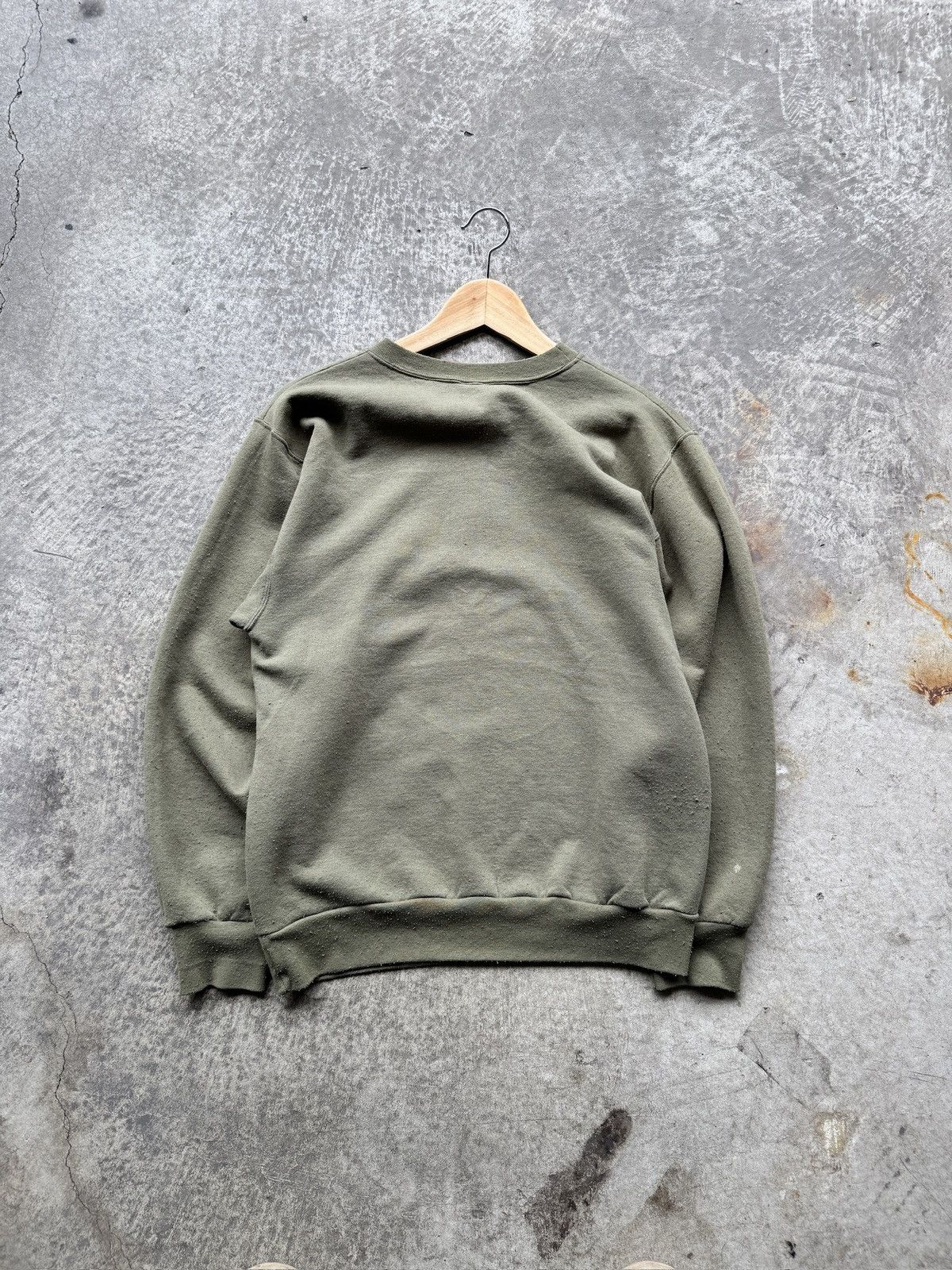 Japanese Brand Vintage Y2K usmc military green baggy fit pullover sweater Size US M / EU 48-50 / 2 - 3 Thumbnail