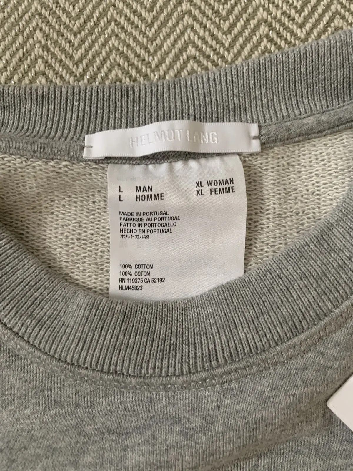 Helmut Lang Helmut Lang Masc Crewneck Sweat L Size US L / EU 52-54 / 3 - 2 Thumbnail