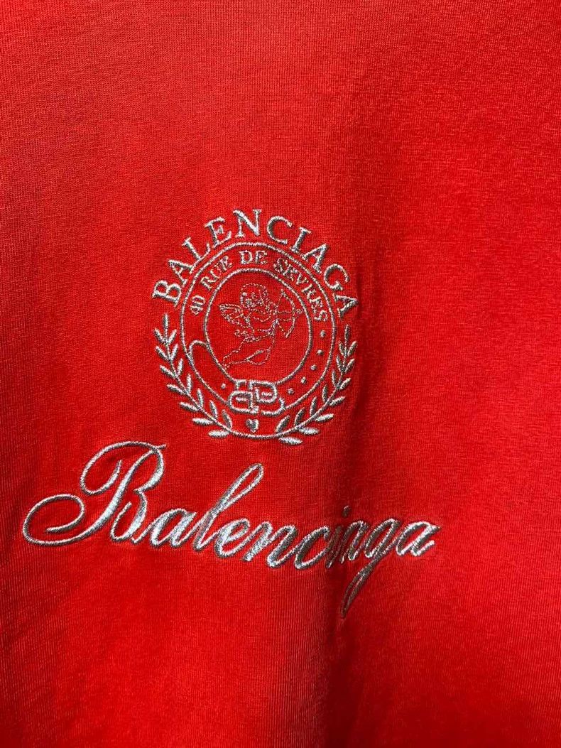 Balenciaga Balenciaga Qixi Limited Edition Embroidered Logo Short Sle Size US M / EU 48-50 / 2 - 4 Thumbnail