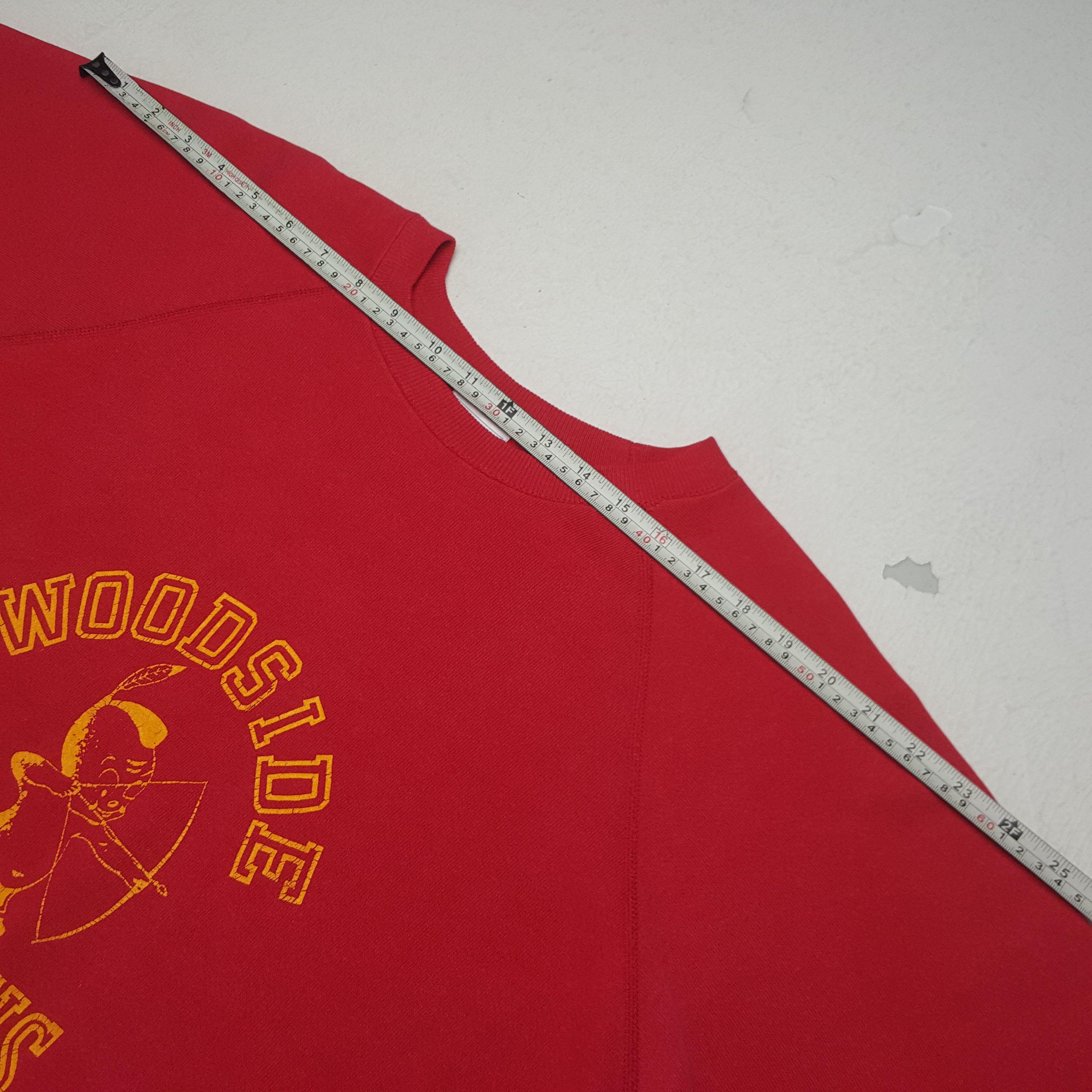 Hanes × NFL × Vintage Vintage Woodside Indians American Football Team Sweatshirt Size US L / EU 52-54 / 3 - 5 Thumbnail