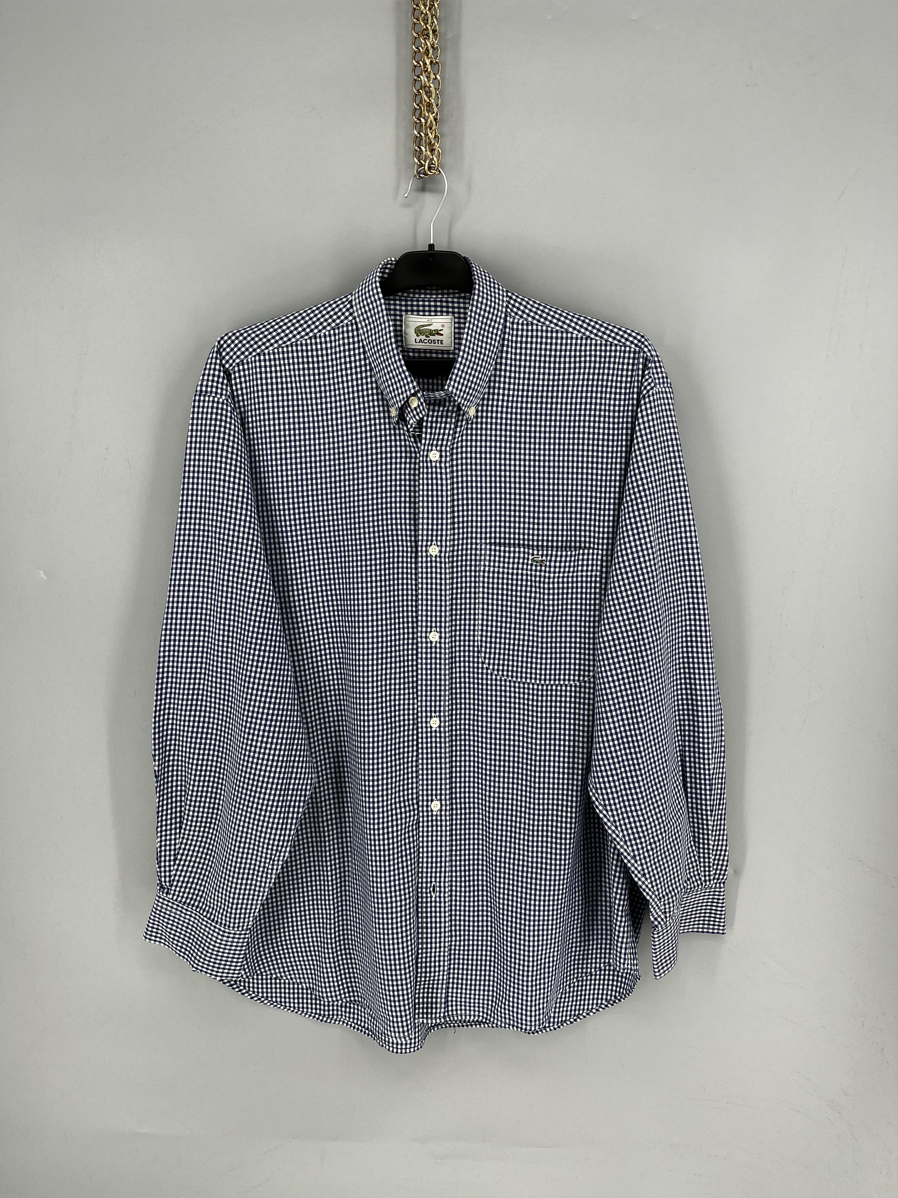 Lacoste Lacoste vintage luxury streetwear shirt Size US L / EU 52-54 / 3 - 1 Thumbnail