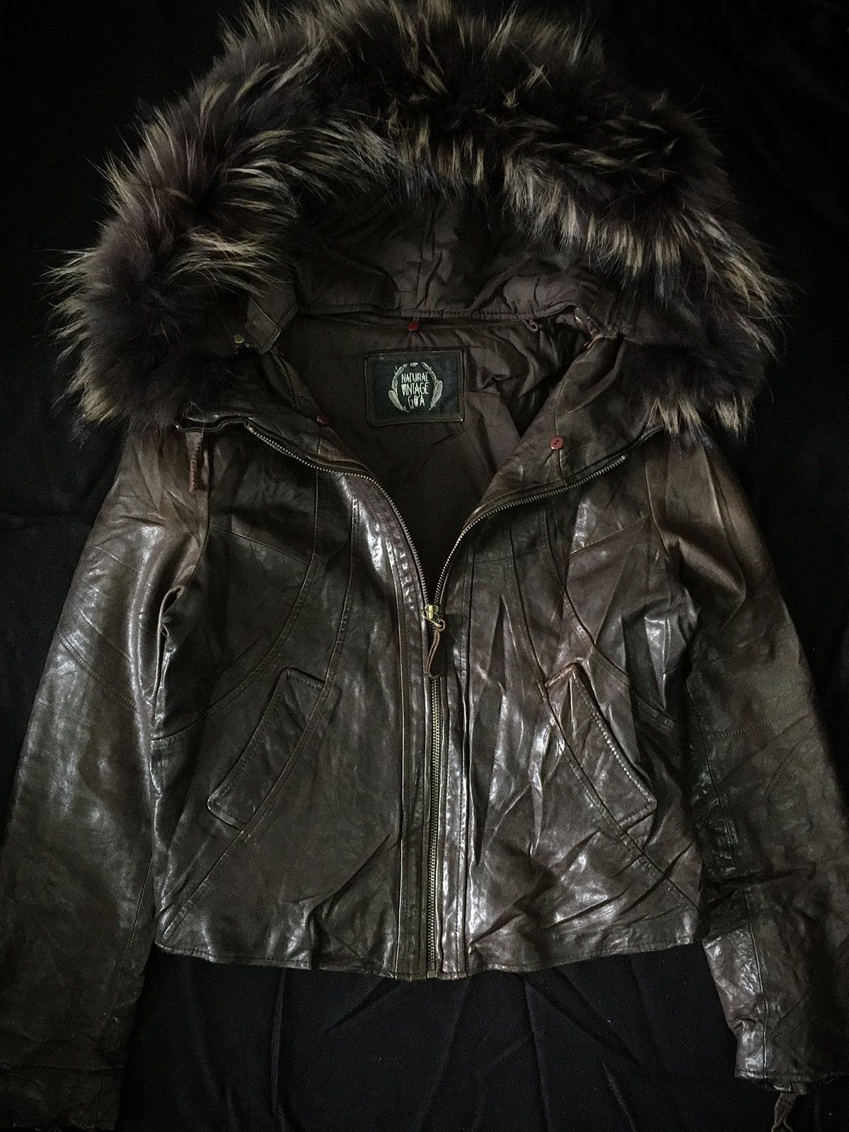 希少【goa/g.o.a】leather w raiders jjacket 希少【goa/g.o.a】leather w raiders jjacket 希少【goa/g.o.a