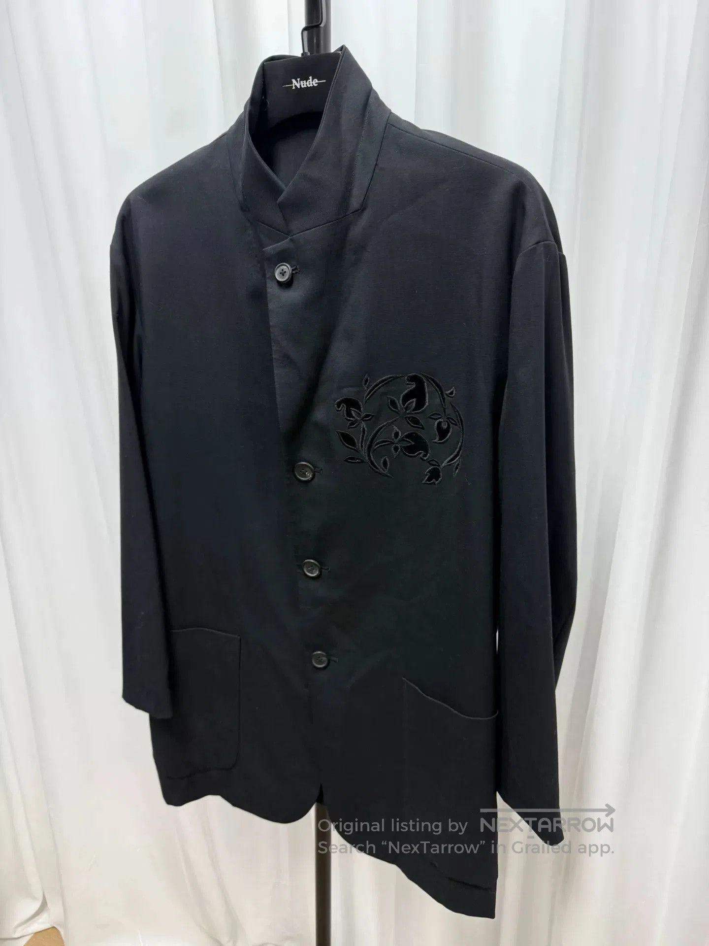 Yohji Yamamoto Yohji Yamamoto Black Suit Jacket. Size US M / EU 48-50 / 2 - 2 Thumbnail