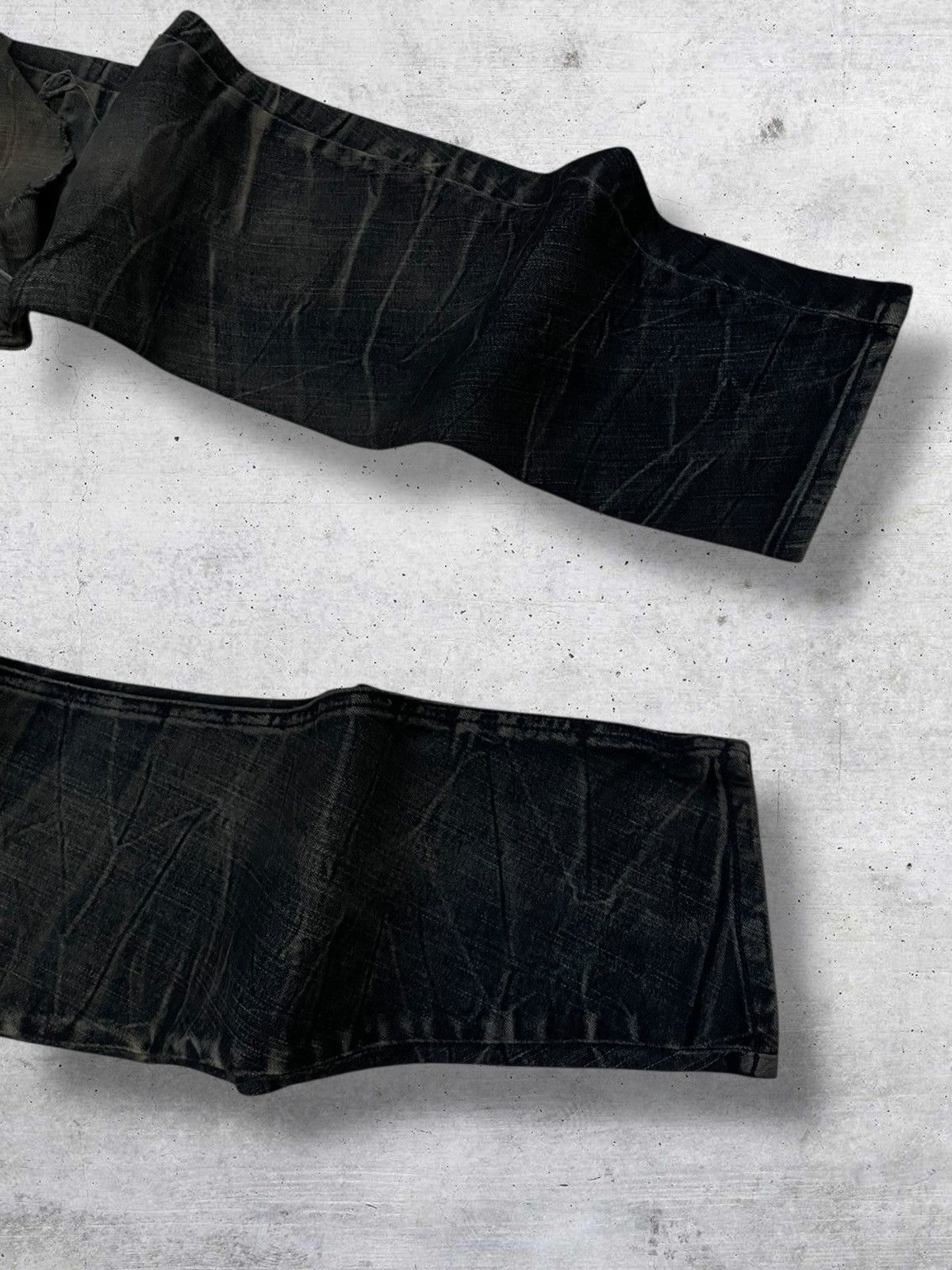 semanticdesign VINTAG SEMANTIC DESIGN OG JAPAN DESIGNER MUDWASH PUNK DENIM Size US 34 / EU 50 - 5 Thumbnail