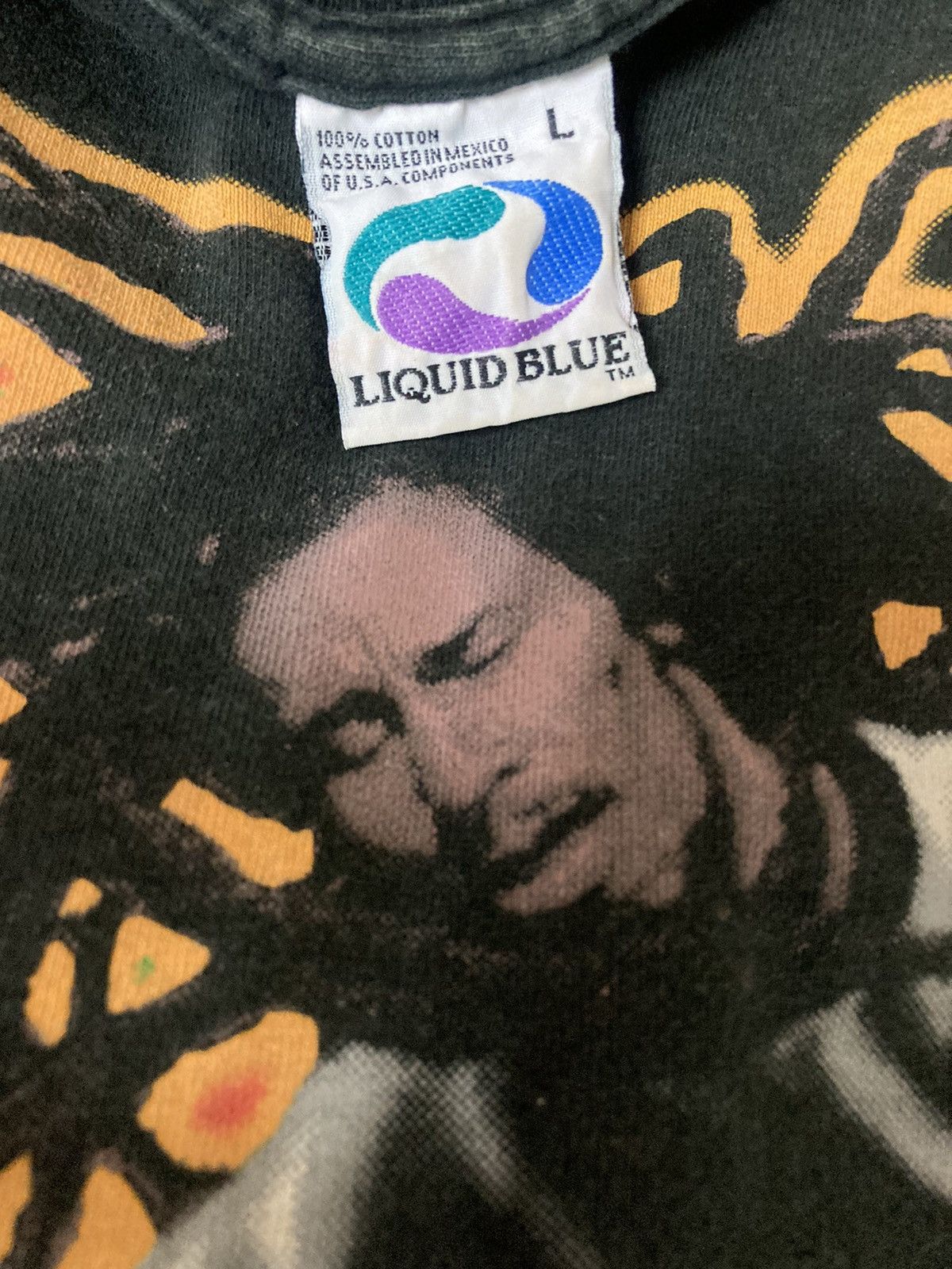 Bob Marley × Liquid Blue × Vintage Vintage Bob Marley Liquid Blue Soccer Futbol Size US L / EU 52-54 / 3 - 6 Thumbnail