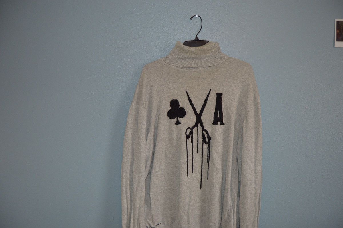 Other R. Marc Ecko Men's Gray Turtleneck Sweater Size US XL / EU 56 / 4 - 3 Thumbnail