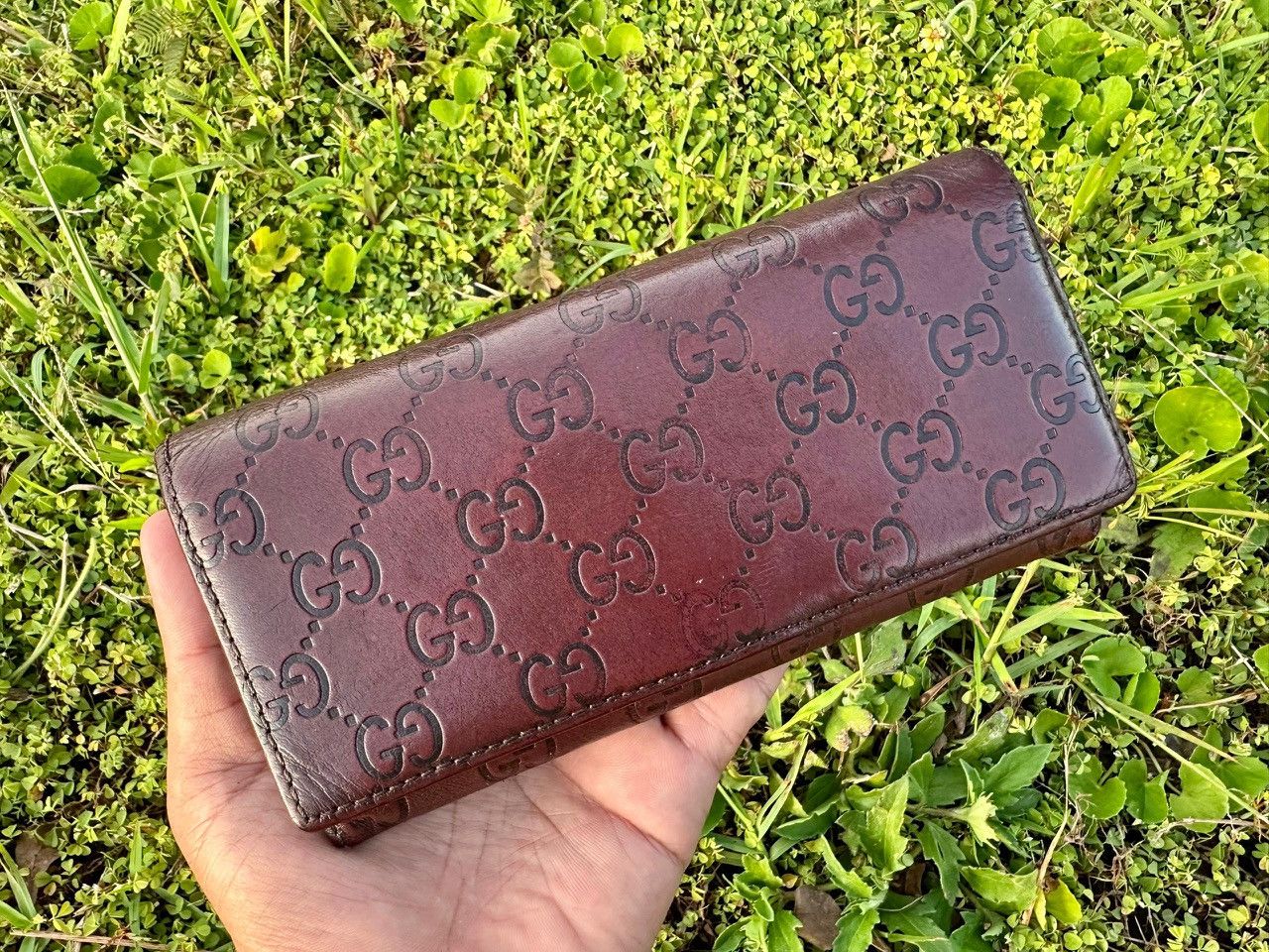 Gucci Authentic Gucci Guccisima Leather Long Wallet Size ONE SIZE - 2 Thumbnail