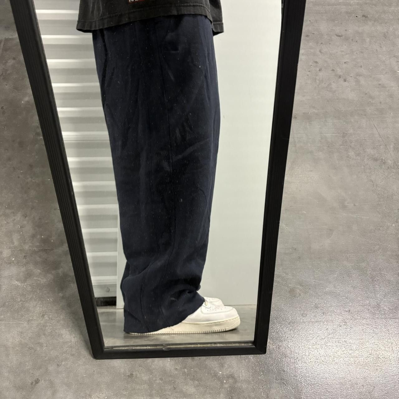 Starter × Vintage Crazy Vintage Y2K/2000s Baggy Navy Blue Wideleg Starter Sweatpants! Size US 40 / EU 56 - 1 Thumbnail