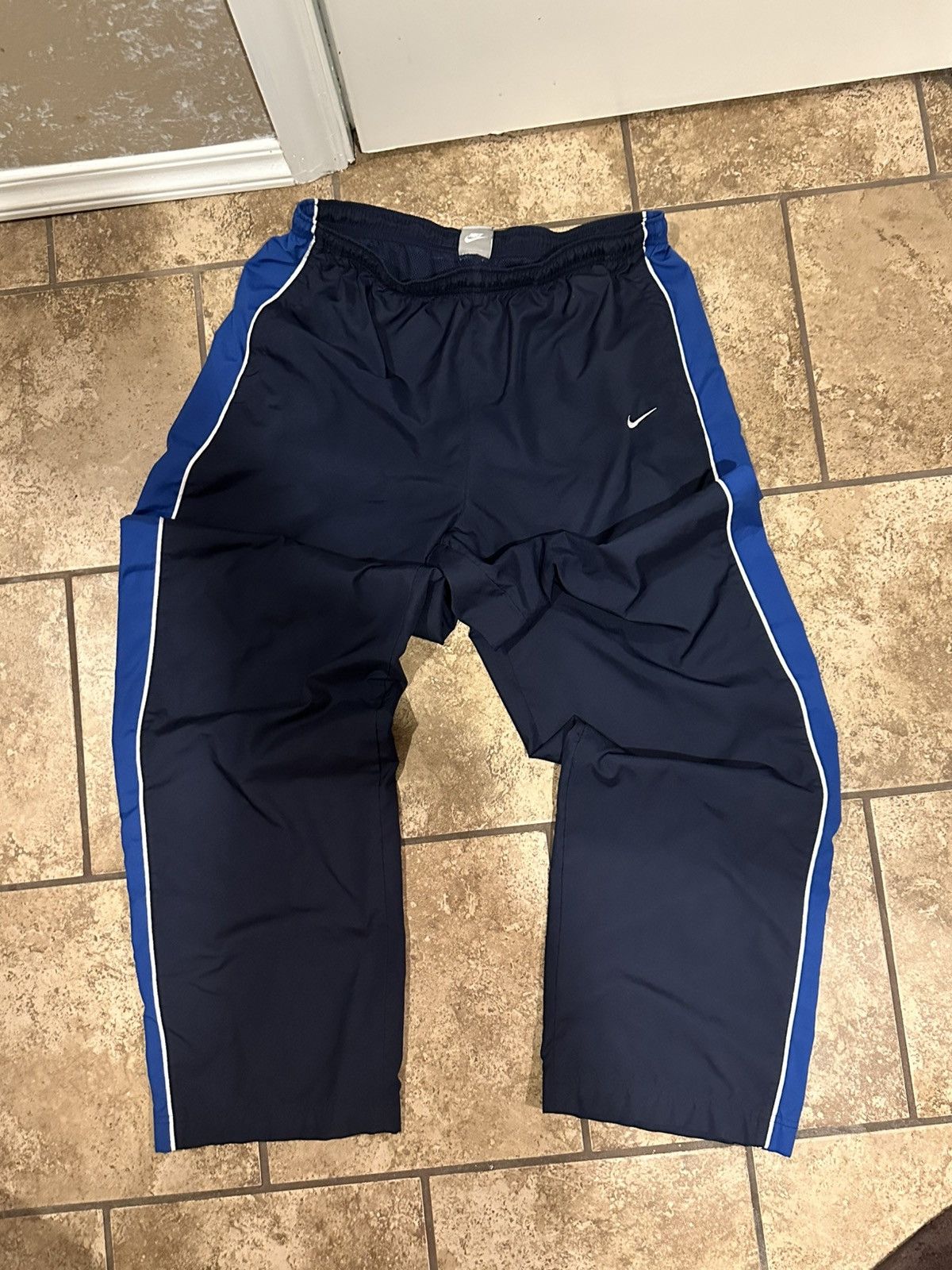 Nike × Vintage Blue nike pants Size US 43 - 1 Thumbnail