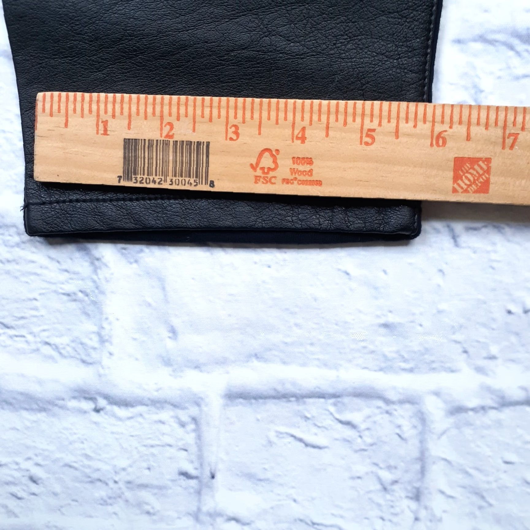 Vintage Lane Bryant Pants Black Size 14 33x29 Simulated Leather Stretch Faux Leather Cotton/Spandex Flat Front Mid Rise Regular Womens Size 36" / US 14 / IT 50 - 7 Thumbnail