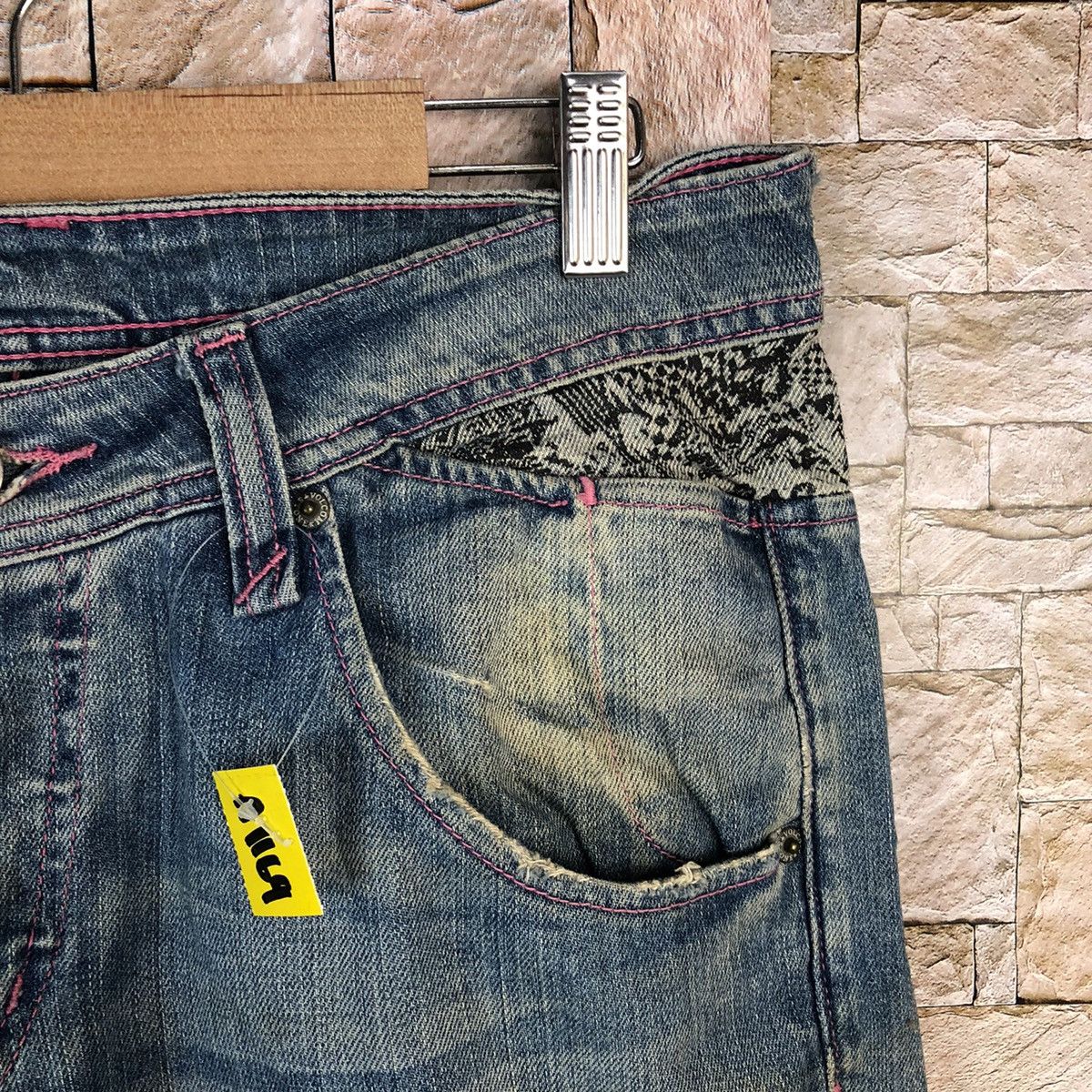 Volcom Volcom vintage skate Blue faded Denim Pants #A1169 Size US 33 - 8 Thumbnail