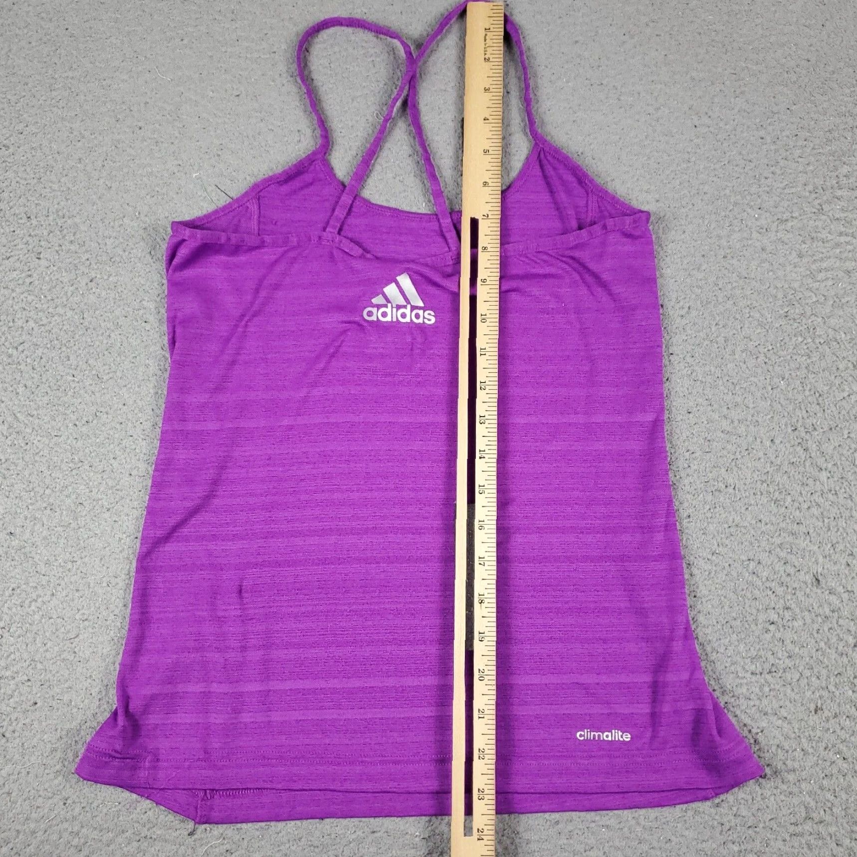 Adidas Adidas Tank Top Womens XS Purple Activewear Sleeveless Gym Running Size XS / US 0-2 / IT 36-38 - 3 Thumbnail