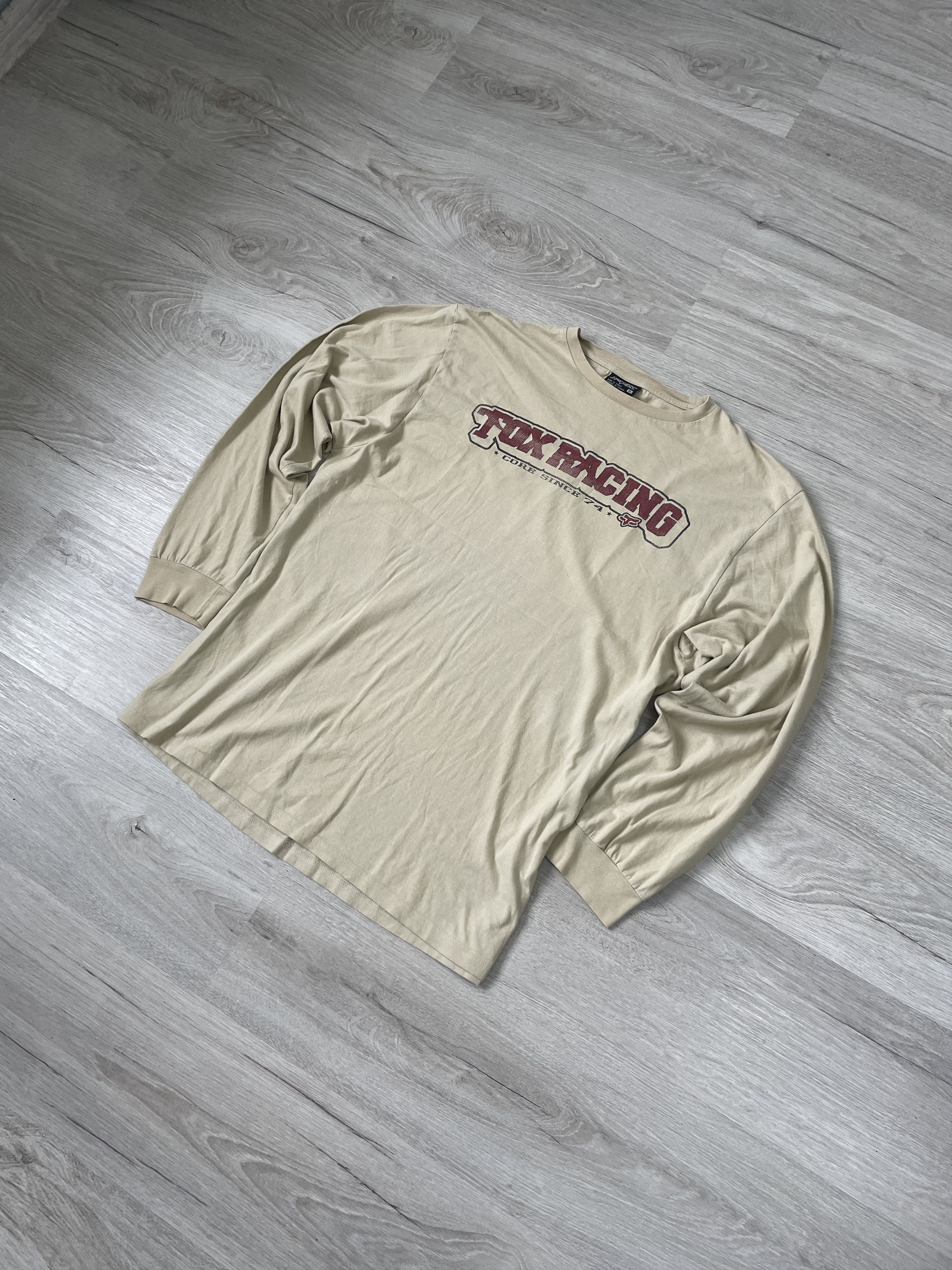 Fox Racing × Vintage MENS LONG SLEEVE FOX RACING Size US XL / EU 56 / 4 - 1 Thumbnail