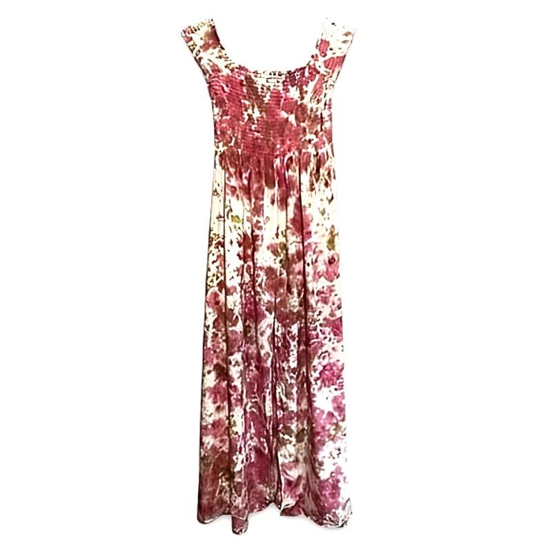 Other Area Stars Maxi Dress Floral Fit Flare Smocked Multi XS NWT Size XS / US 0-2 / IT 36-38 - 1 Thumbnail