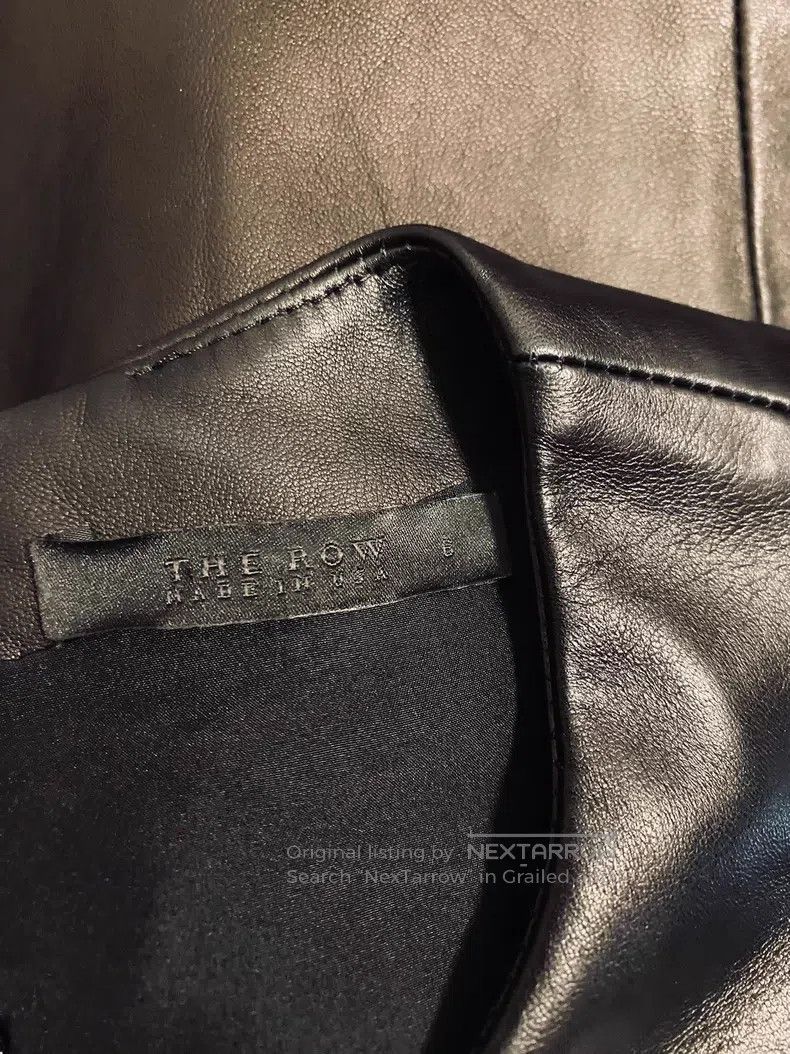 The Row The Row size 6 Long leather skirt in black sheepskin Size S / US 4 / IT 40 - 3 Thumbnail