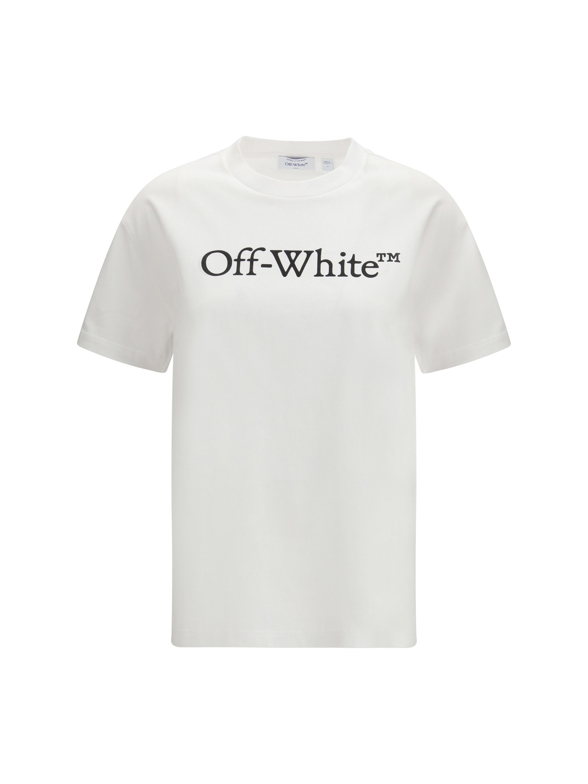 Off-White Big Logo Bookish T-shirt Size XS / US 0-2 / IT 36-38 - 1 Thumbnail