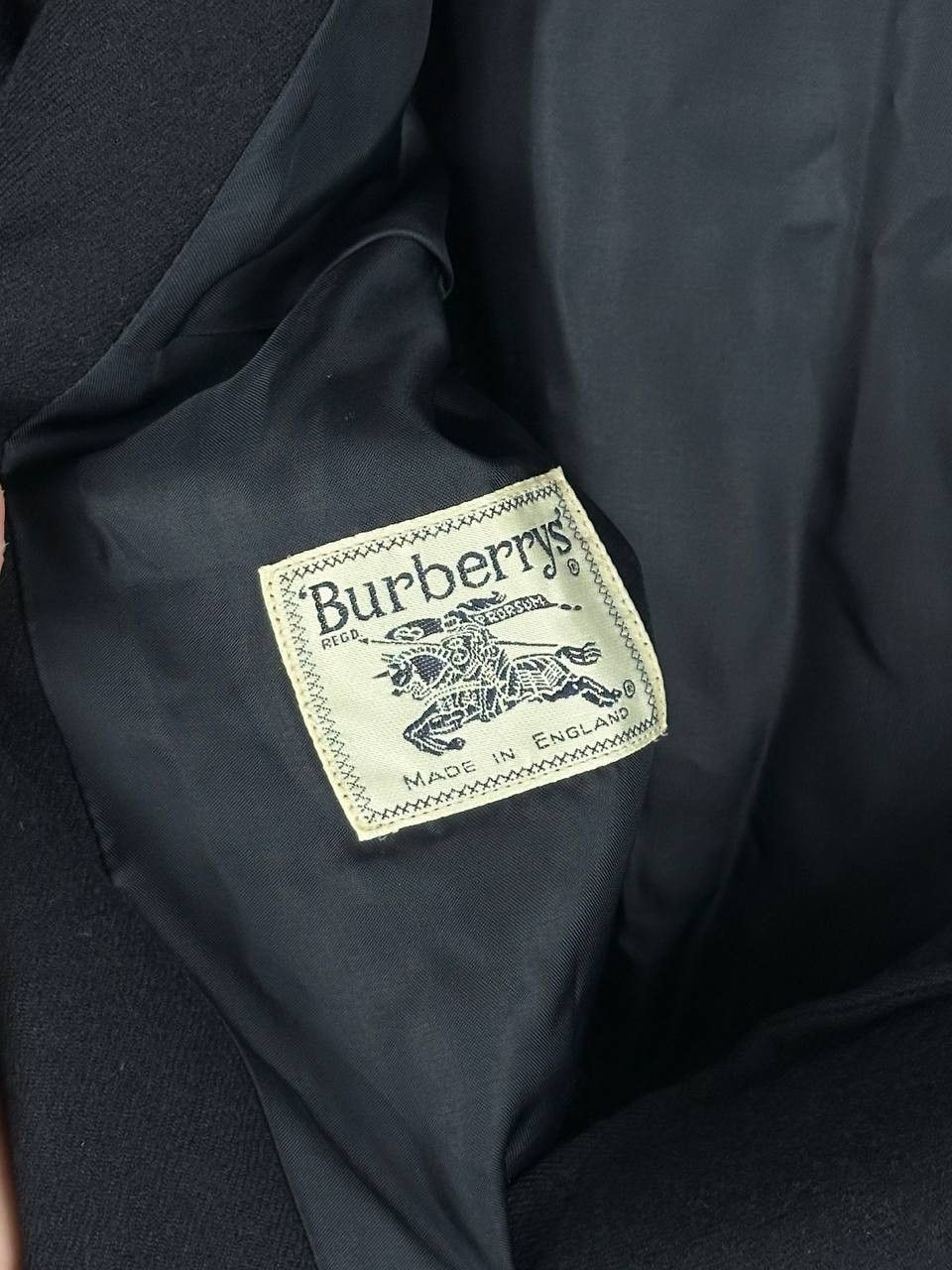 Burberry Burberry Double Breasted Navy Wool Blazer Size US M / EU 48-50 / 2 - 12 Thumbnail