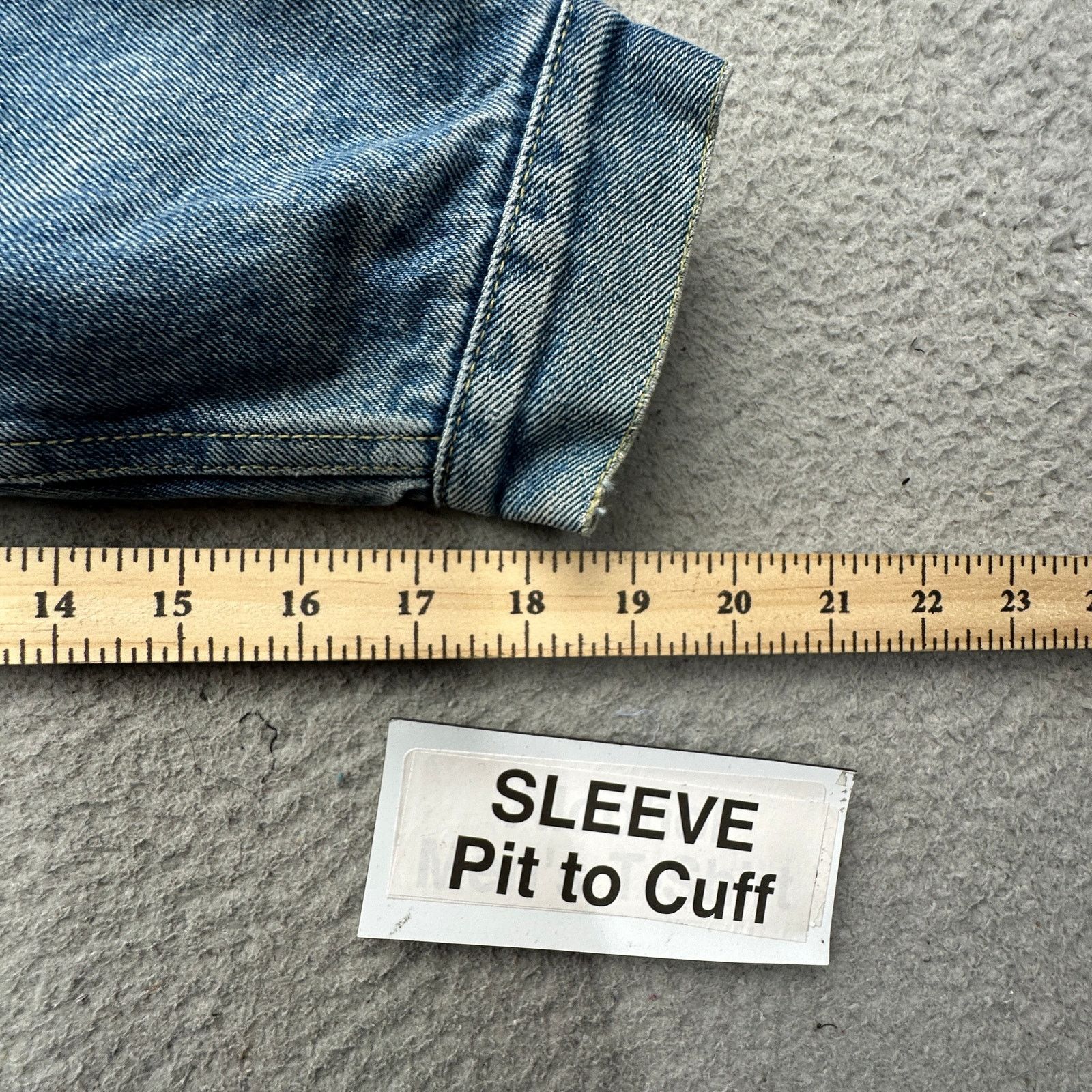 Other VTG Arizona Jean Company Sherpa Lined Denim Jean Jacket S Size US S / EU 44-46 / 1 - 3 Thumbnail