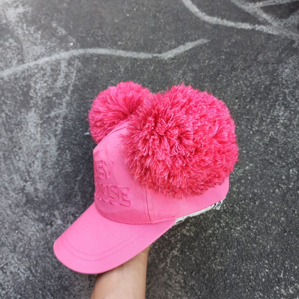Mickey Mouse Sick hot pink Mickey Mouse Hat Size ONE SIZE - 3 Thumbnail